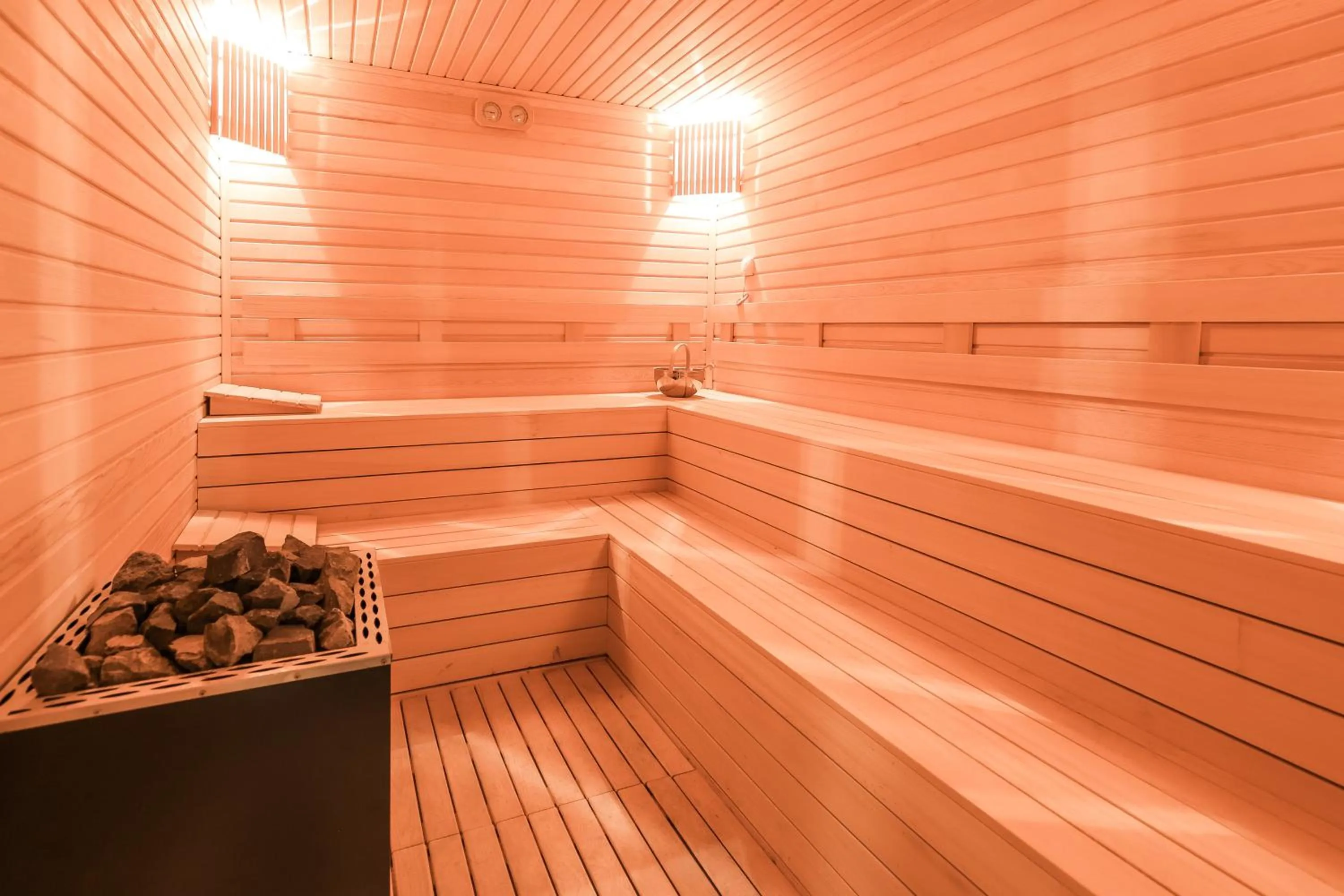 Sauna in Sia Hotel Thermal & Spa