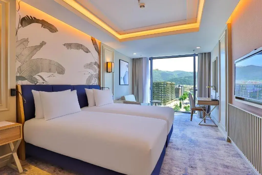 Bedroom, Bed in Sia Hotel Thermal & Spa Bedroom, Bed in Sia Hotel Thermal & Spa