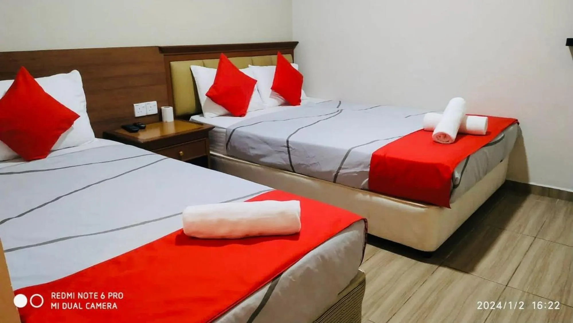 Bed in Hotel Casa Reo