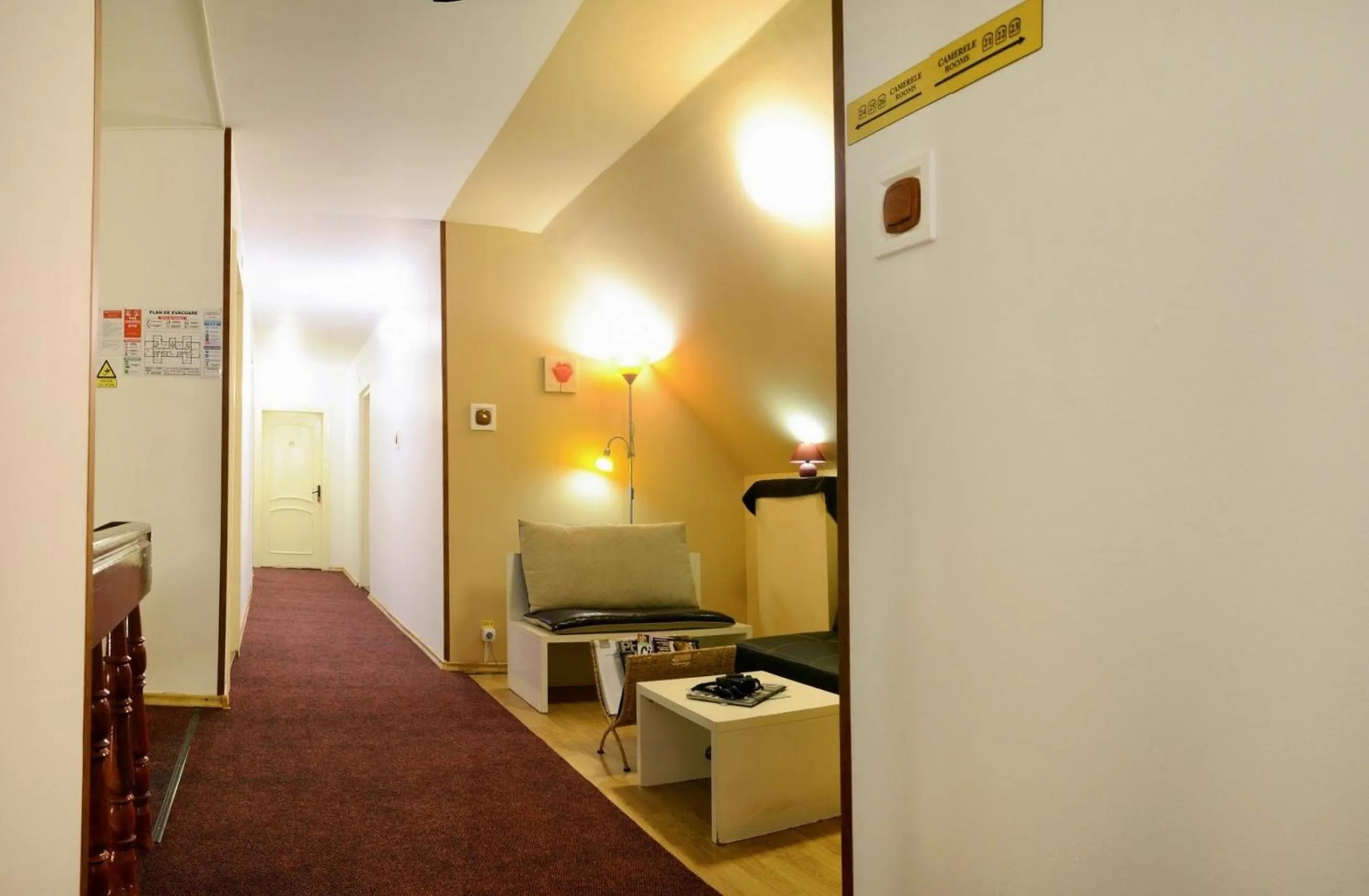 Lobby or reception in Pensiunea Happy Inn