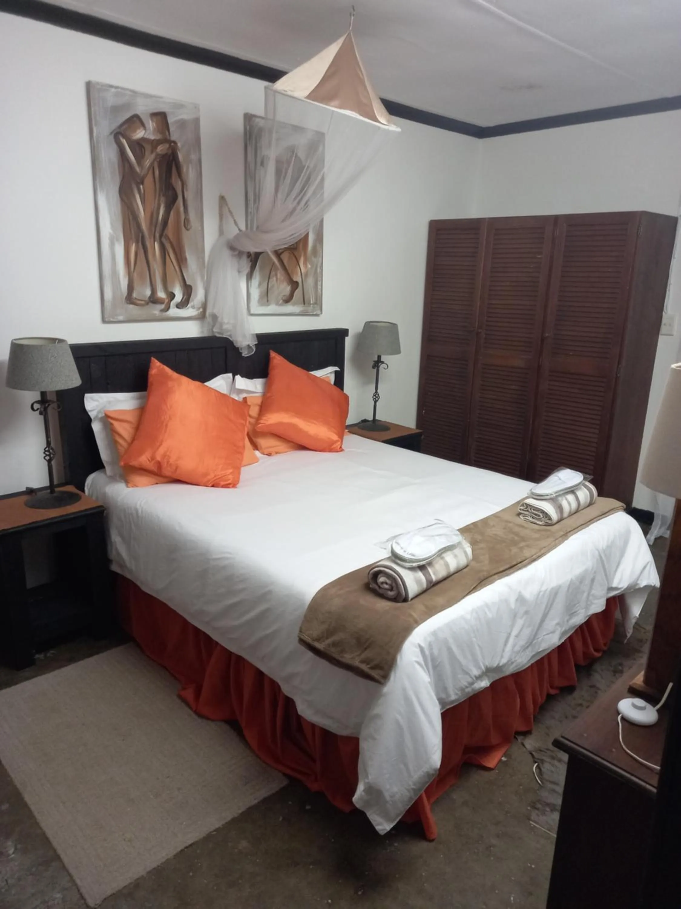 Bedroom, Bed in Geckos B&B and Self-catering