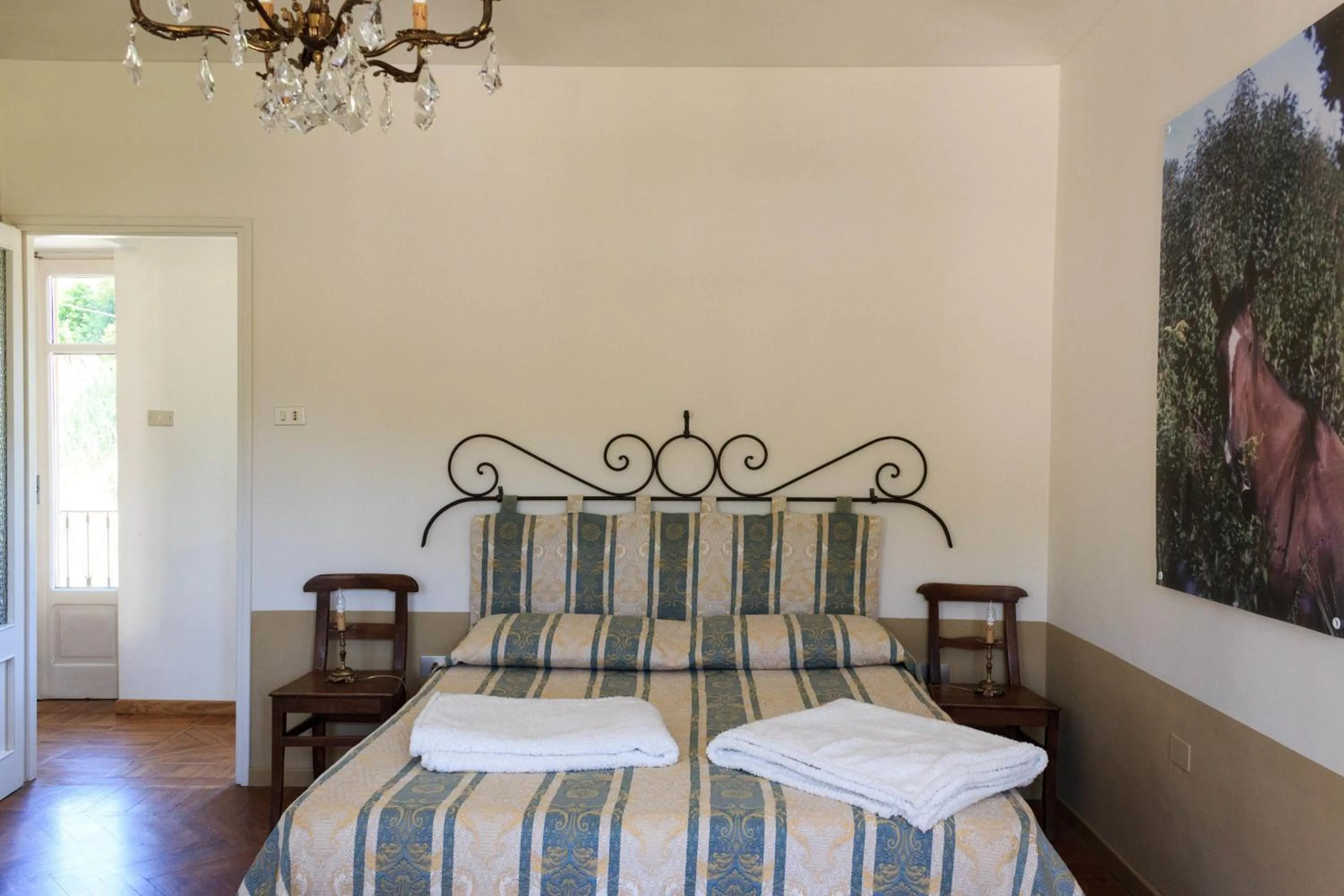 Bed in B&B Lo Scudiero