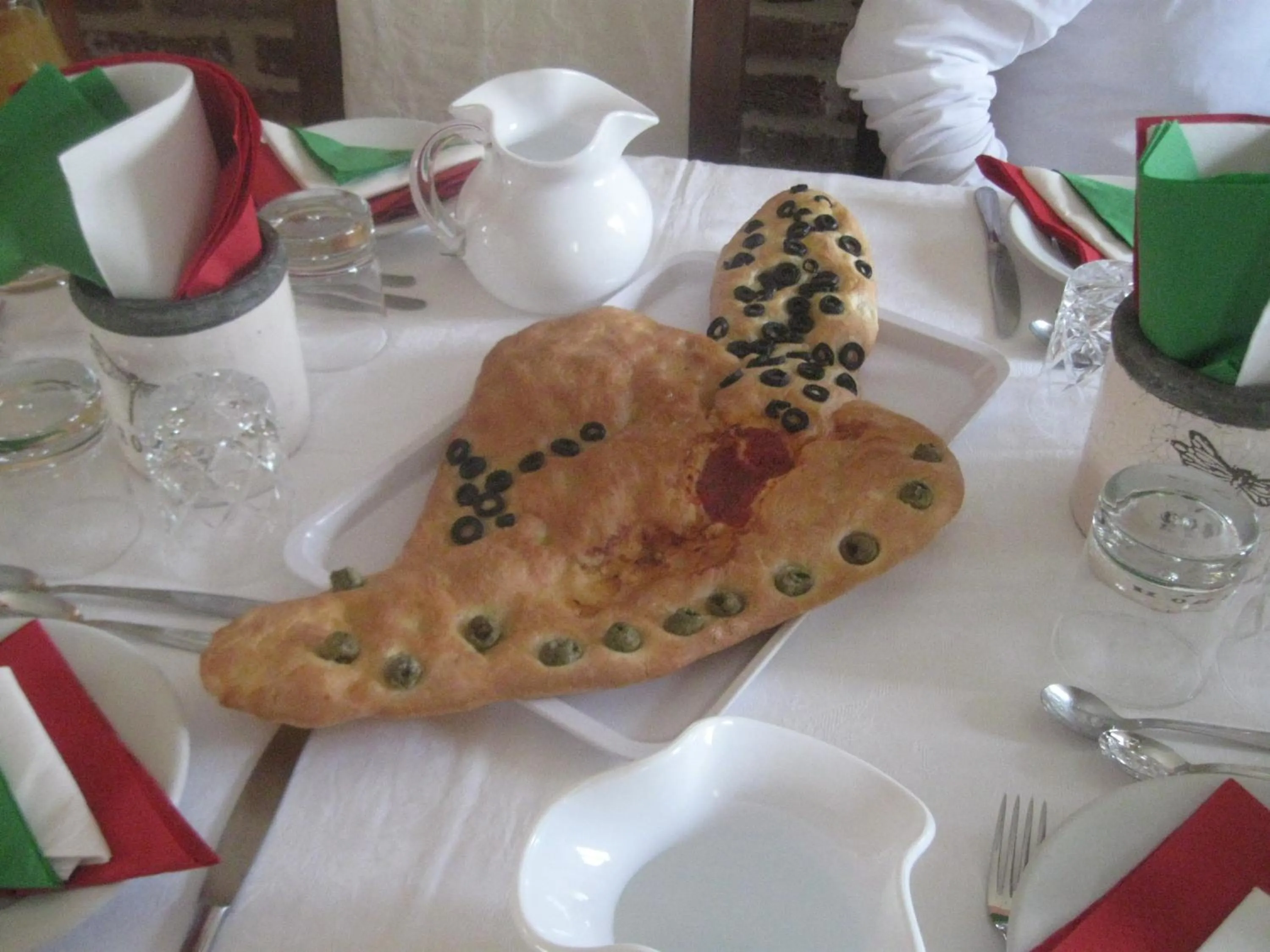Food and drinks in B&B Lo Scudiero