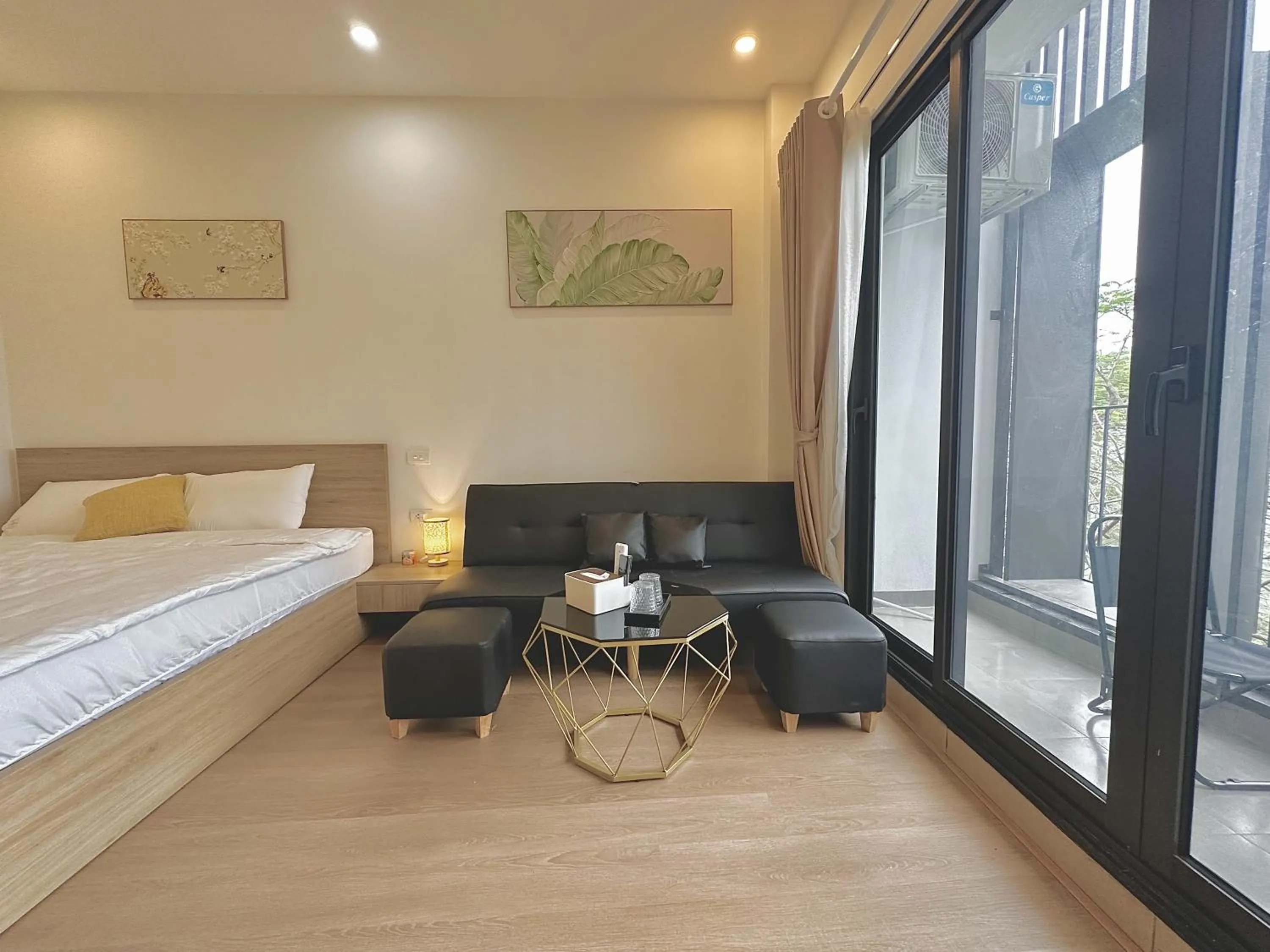 Bed in Happy Home - Big Balcony - Best Location