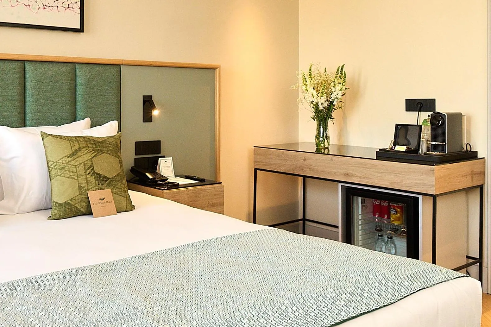 Bed in The Wings Hotels Pera