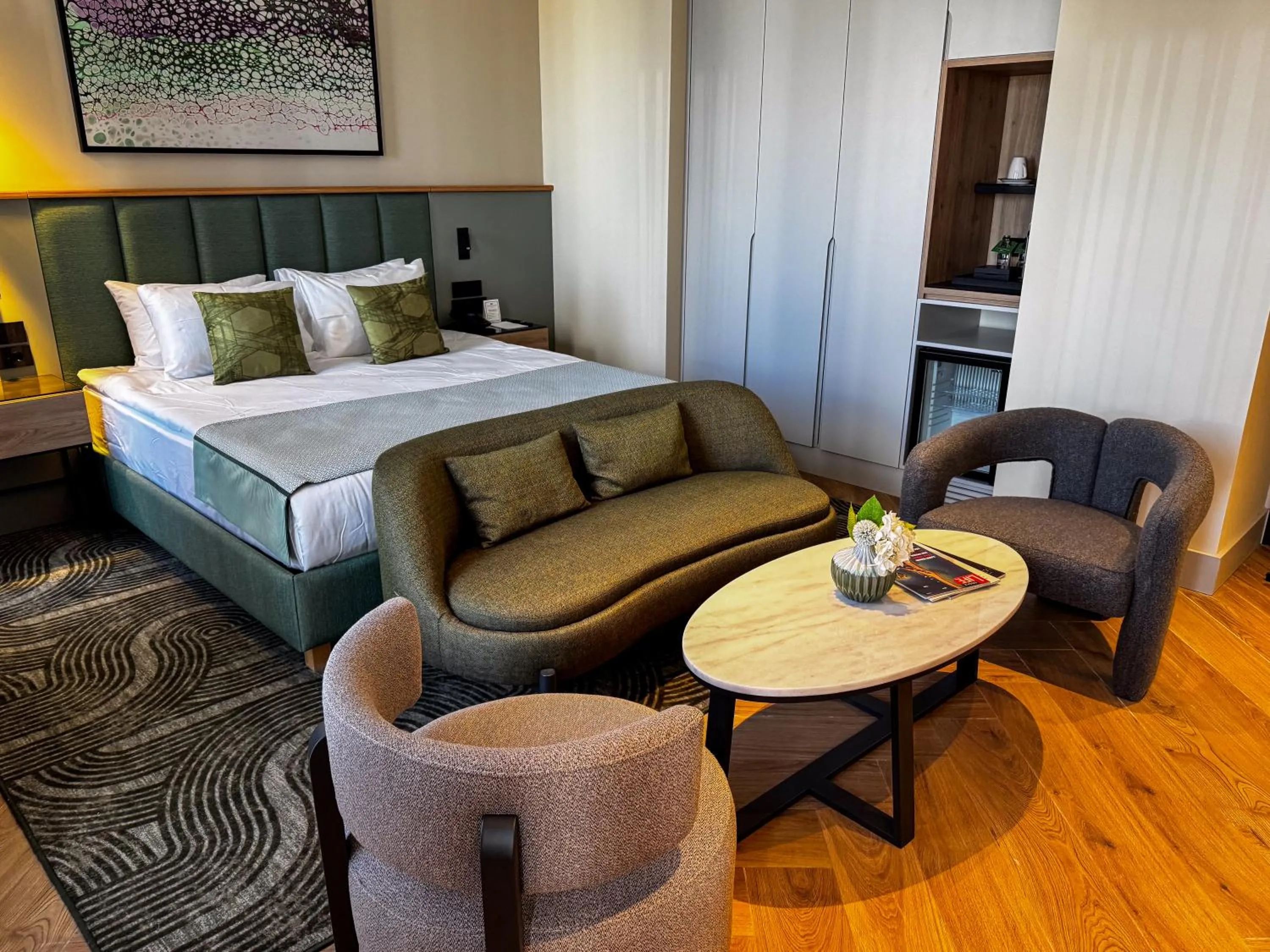 Bed in The Wings Hotels Pera