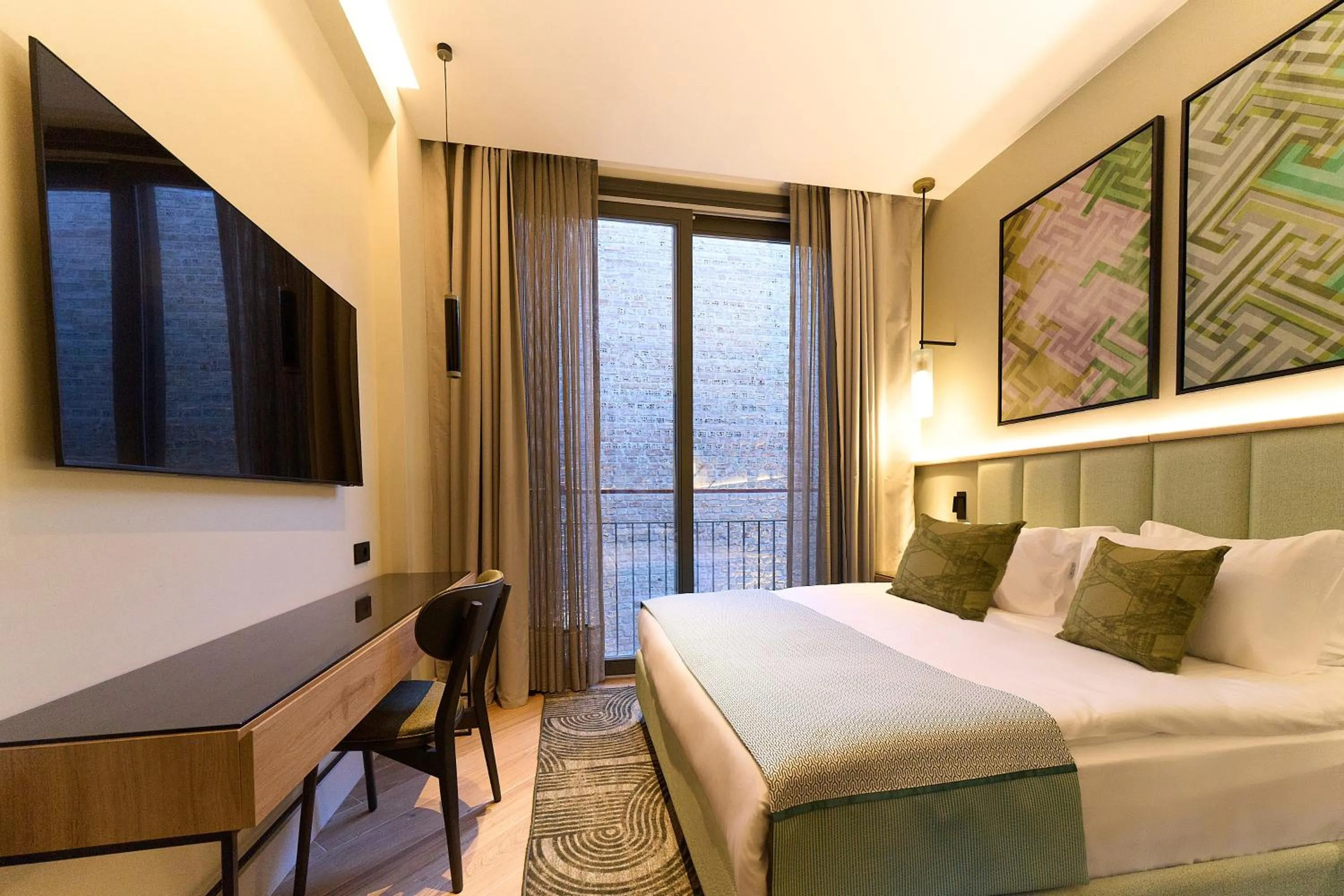Bed in The Wings Hotels Pera