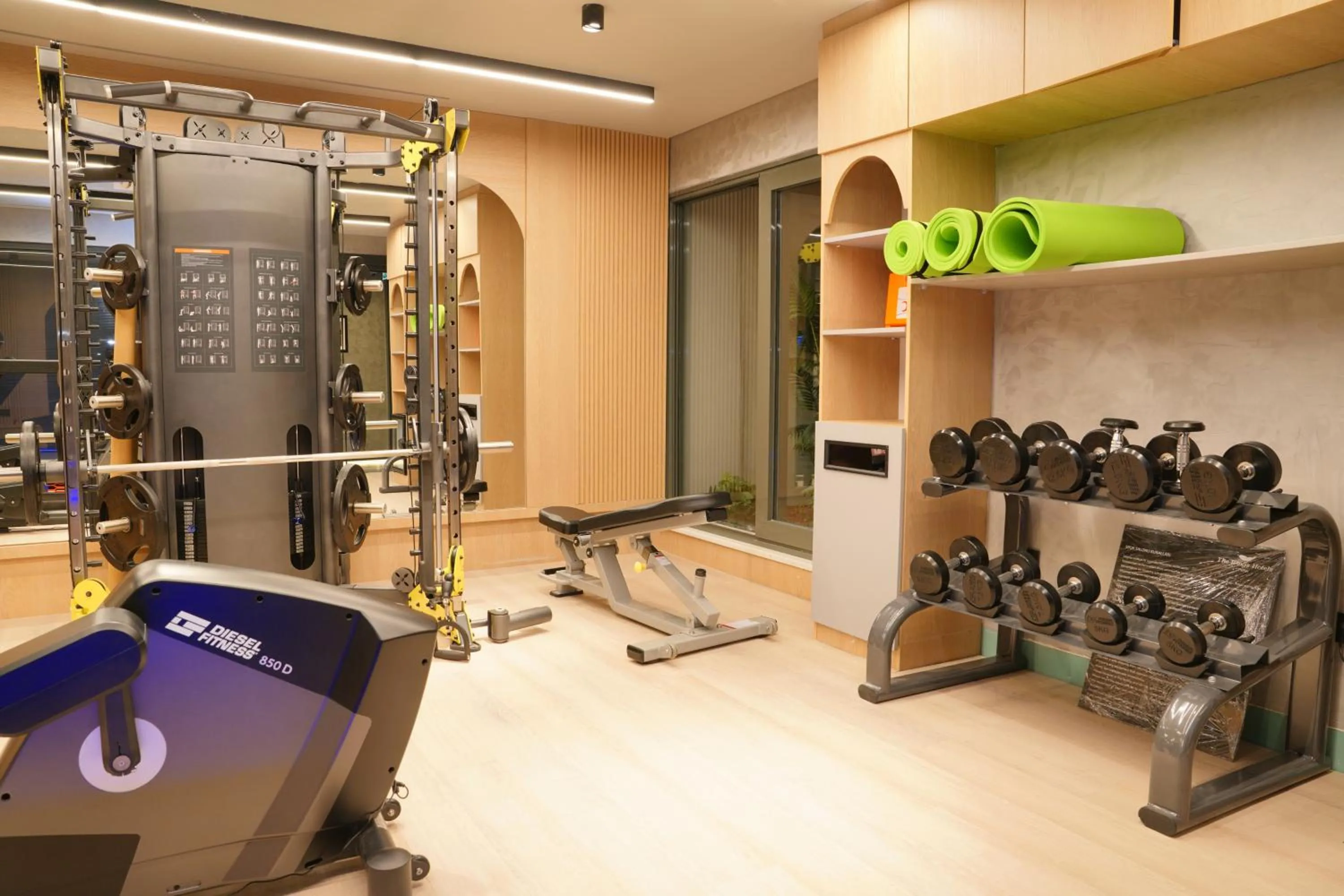 Fitness centre/facilities in The Wings Hotels Pera
