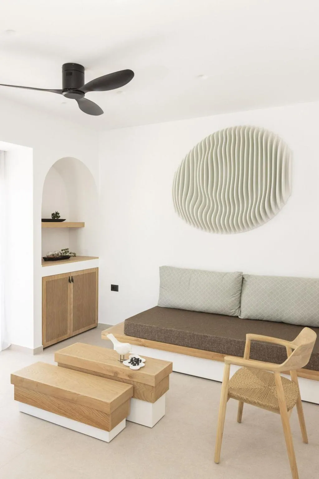Seating area in Kalea Suites