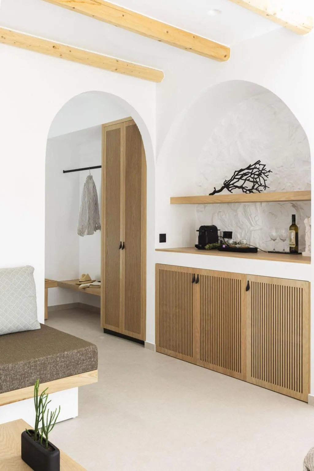 Seating area in Kalea Suites
