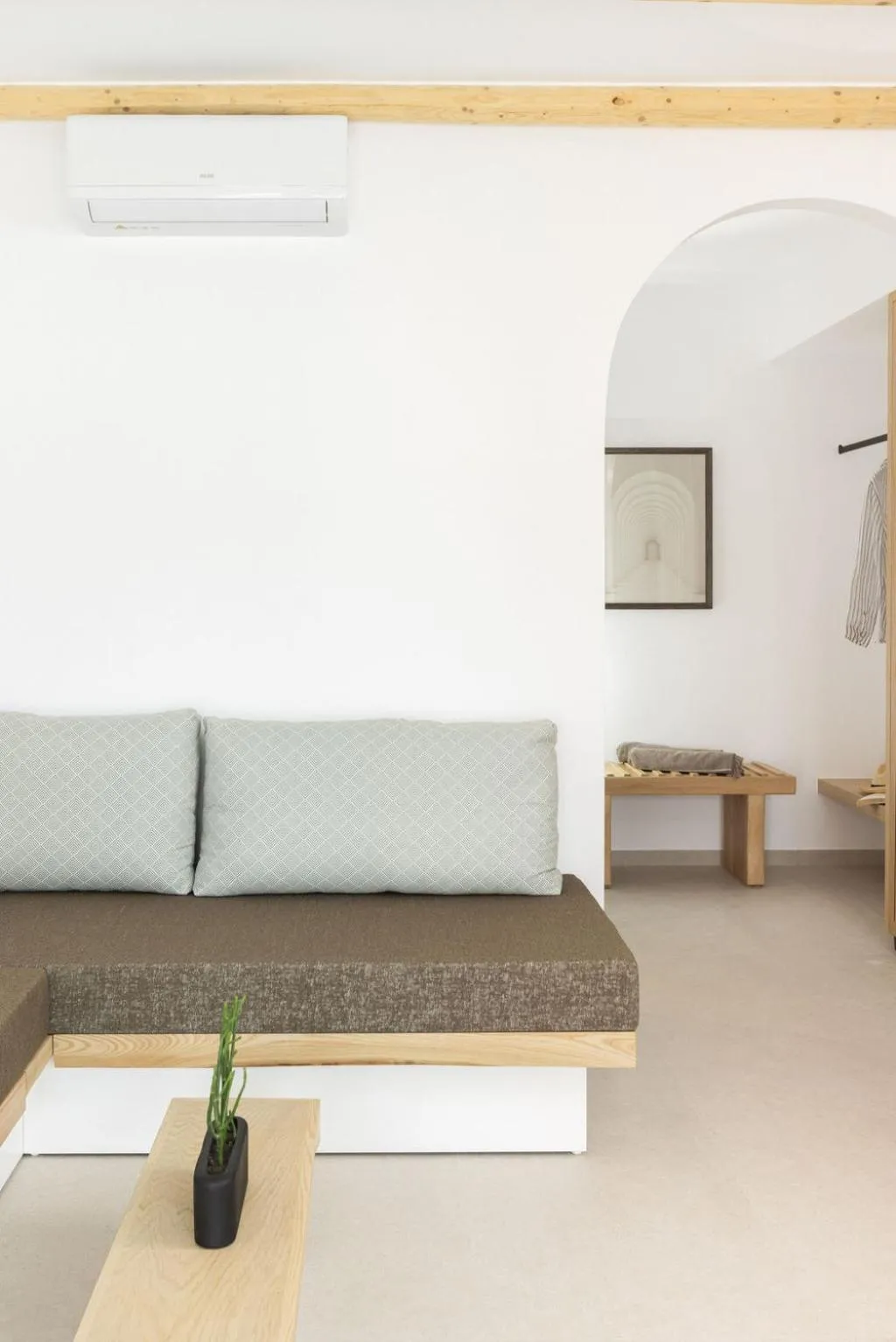 Seating area in Kalea Suites