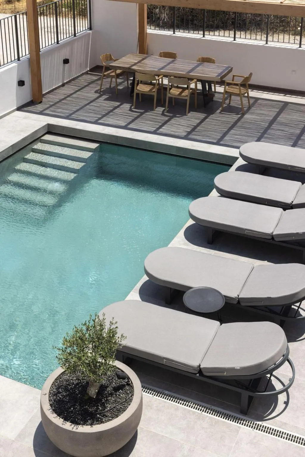 Patio in Kalea Suites