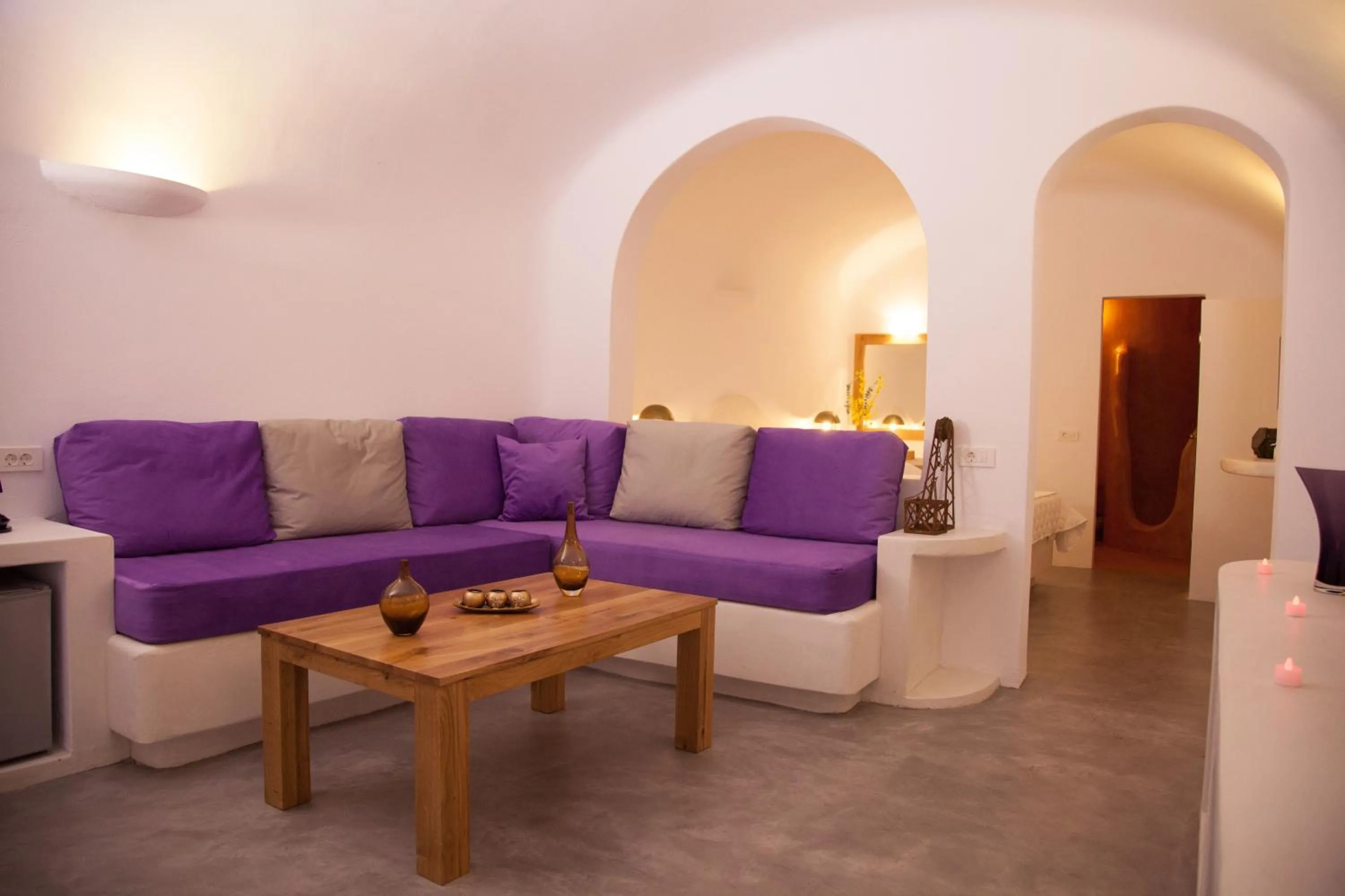 Living room in Fanari Vista Suites