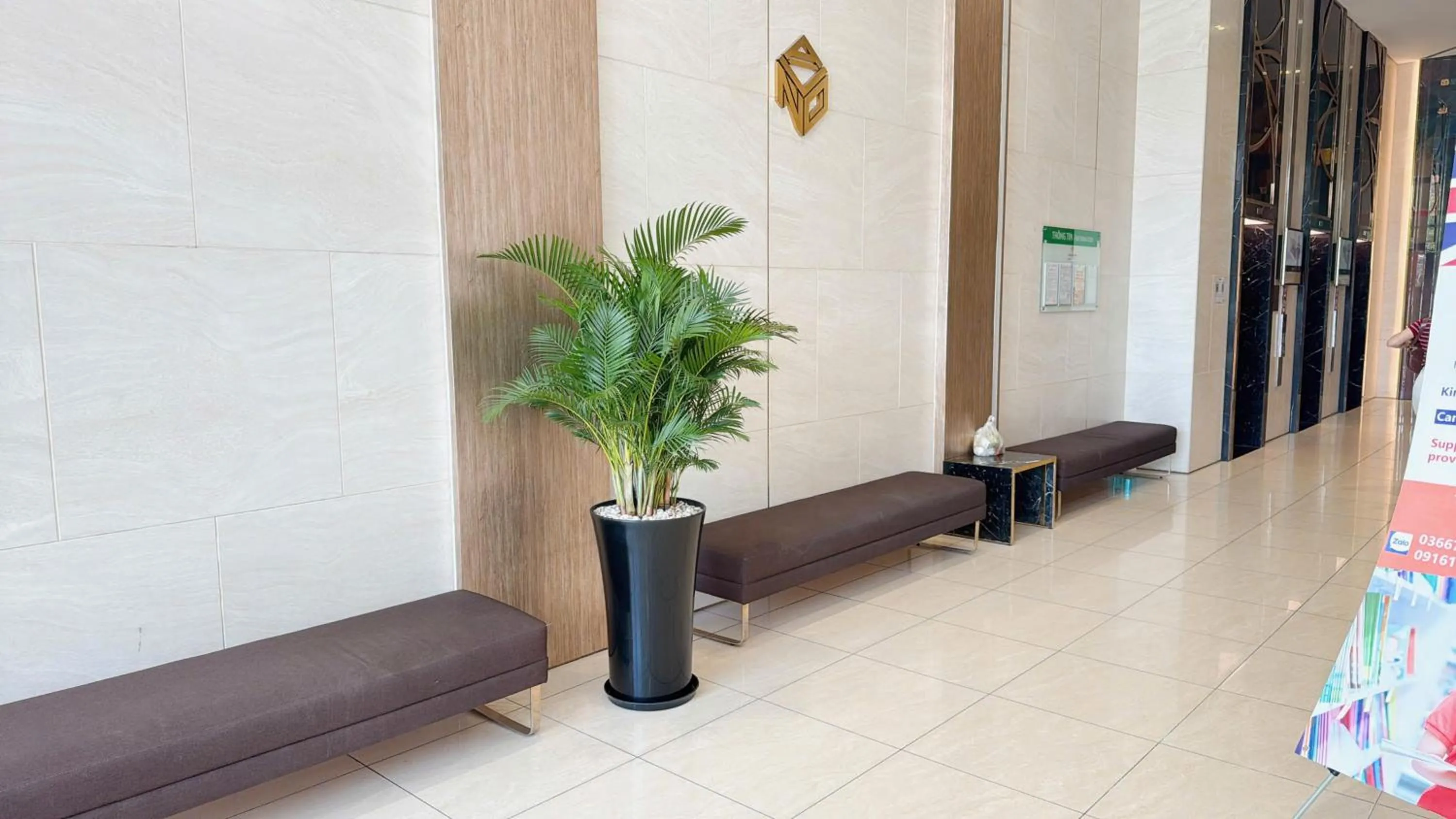 Lobby or reception in The Sun Avenue Serviced Apartment