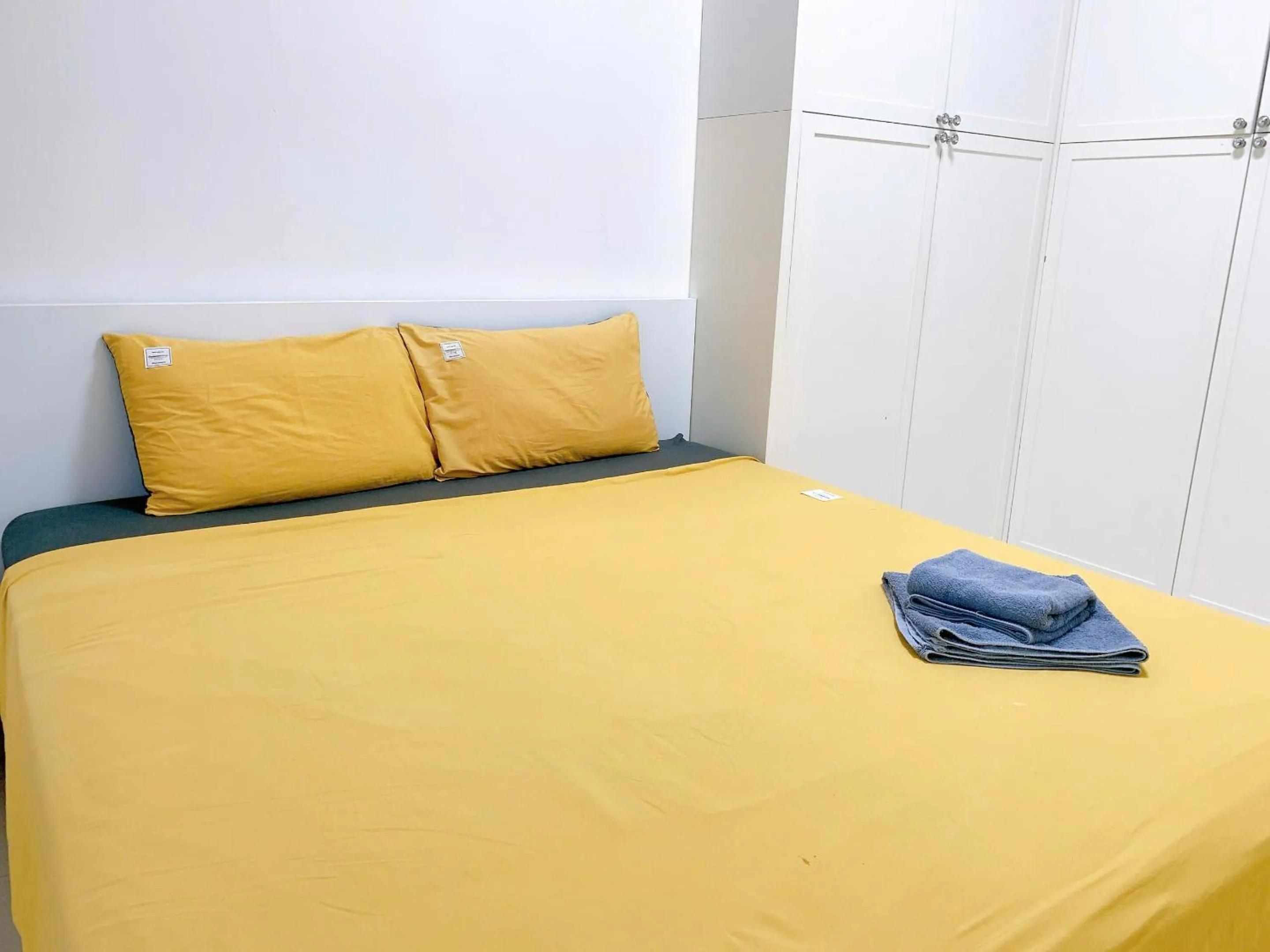 Bed in The Sun Avenue Serviced Apartment