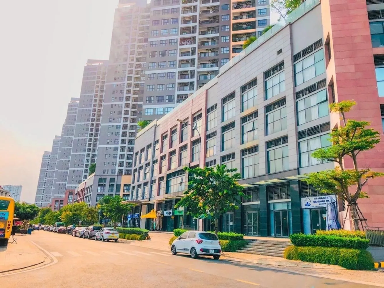 Parking in The Sun Avenue Serviced Apartment