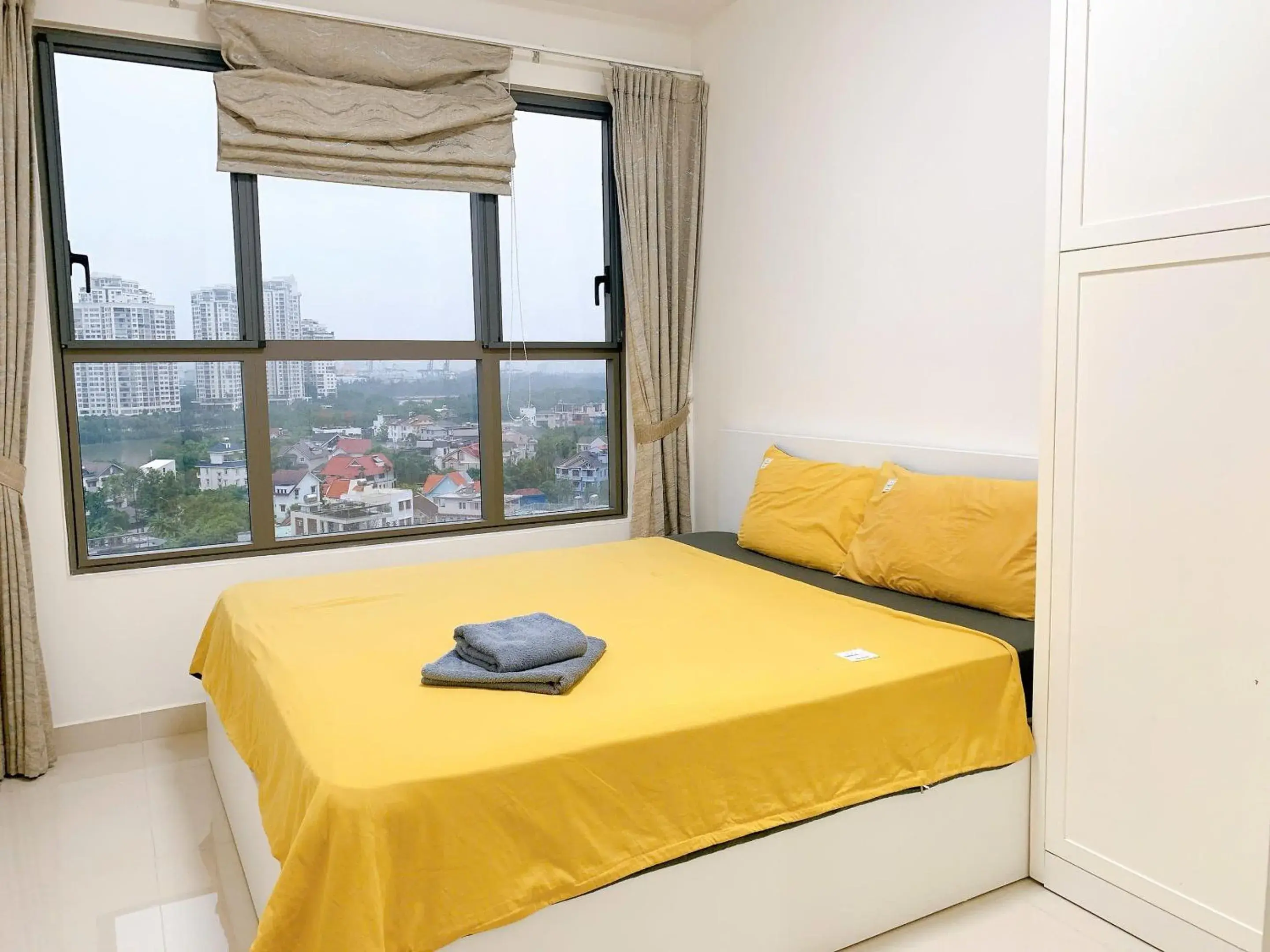 Bed in The Sun Avenue Serviced Apartment Bed in The Sun Avenue Serviced Apartment