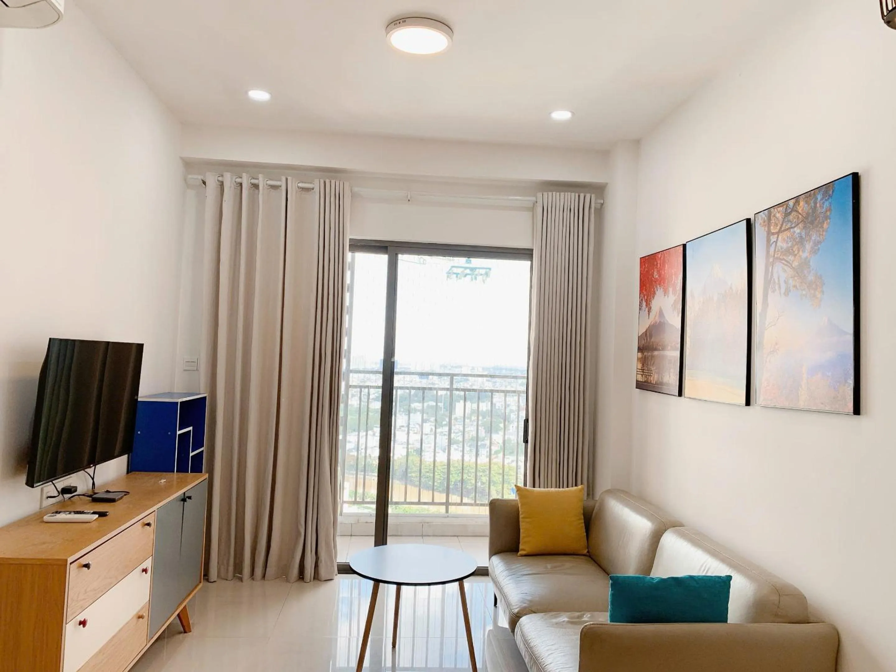 TV and multimedia in The Sun Avenue Serviced Apartment