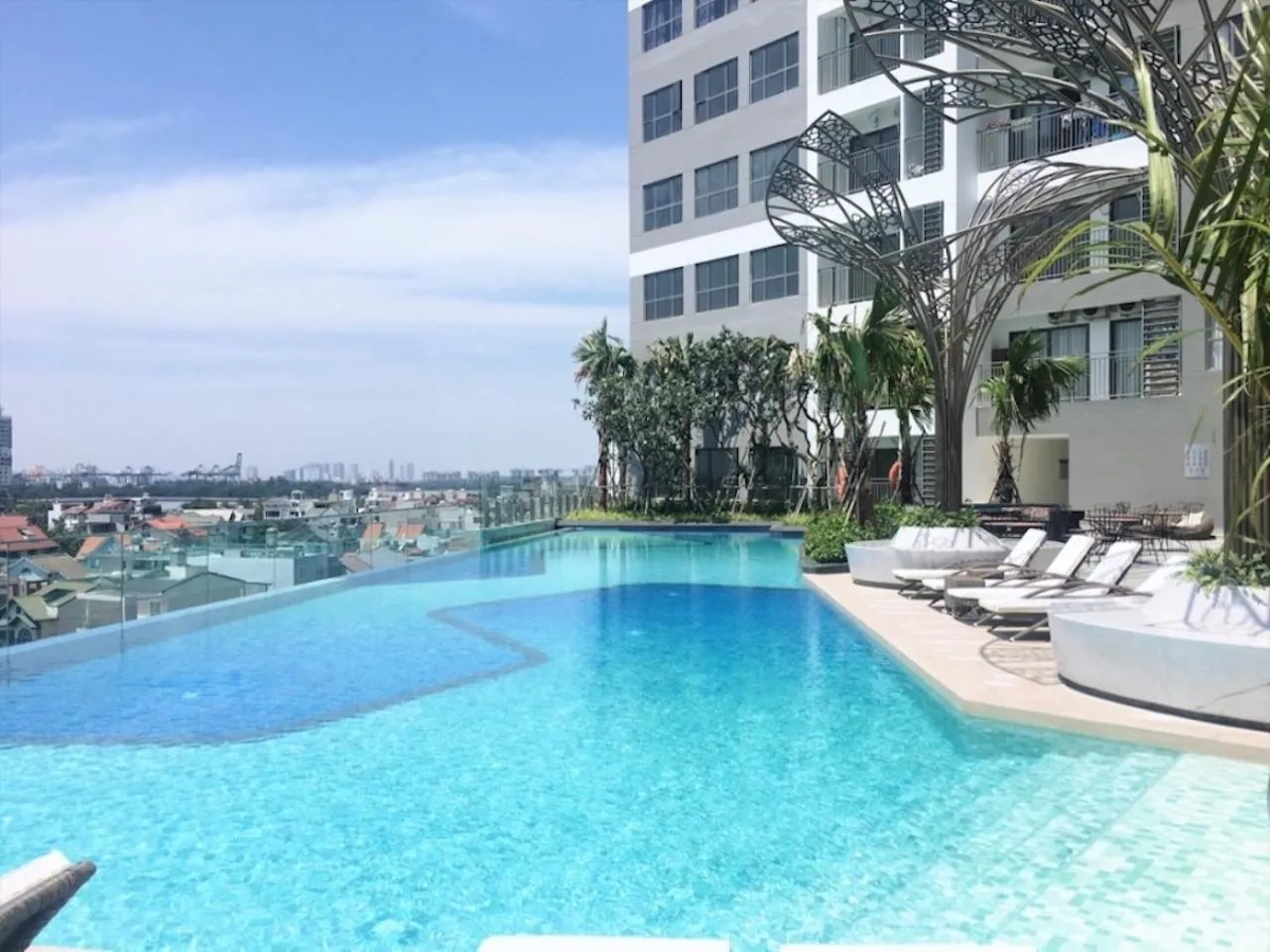 Property building in The Sun Avenue Serviced Apartment