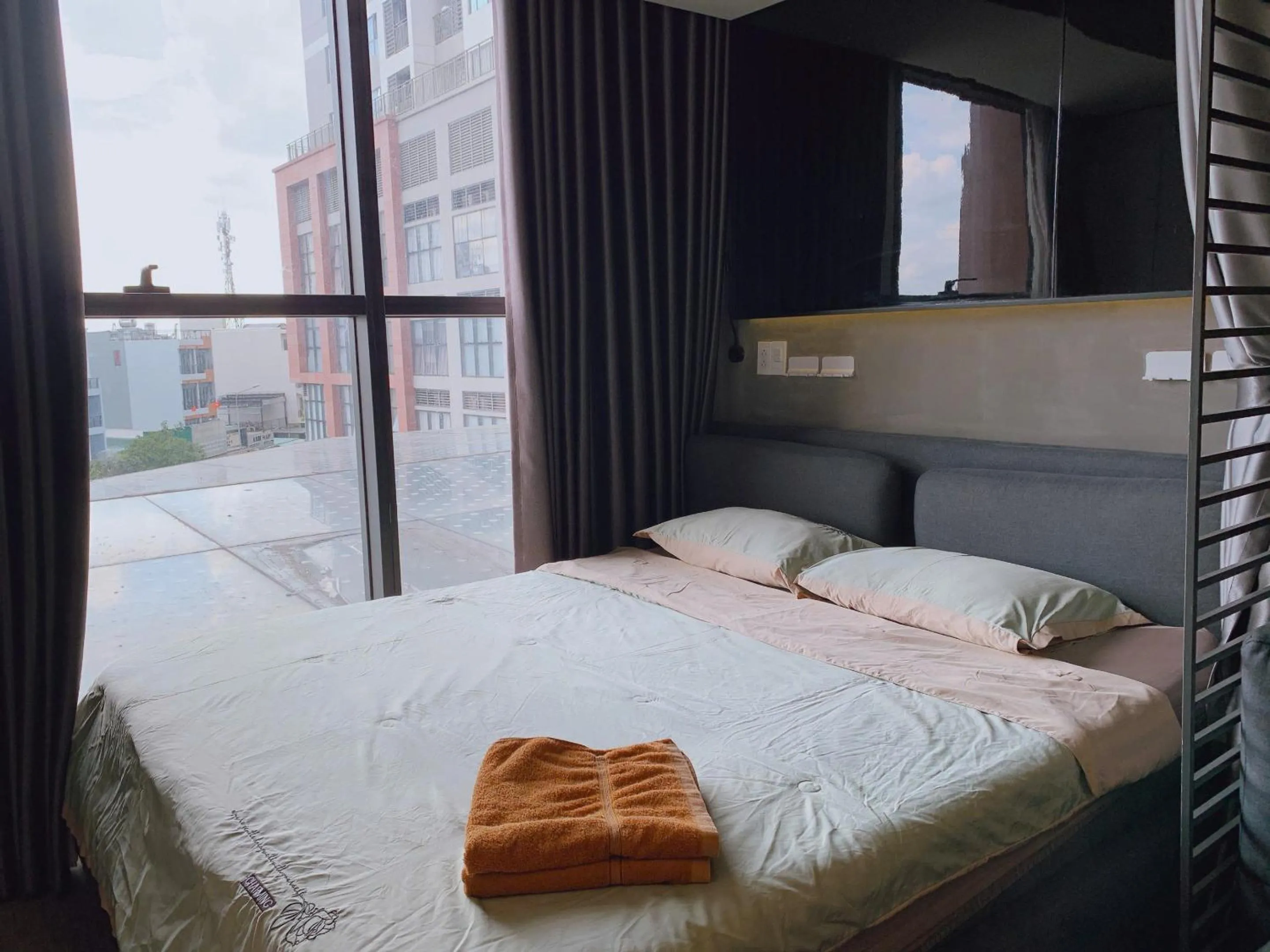 Bed in The Sun Avenue Serviced Apartment