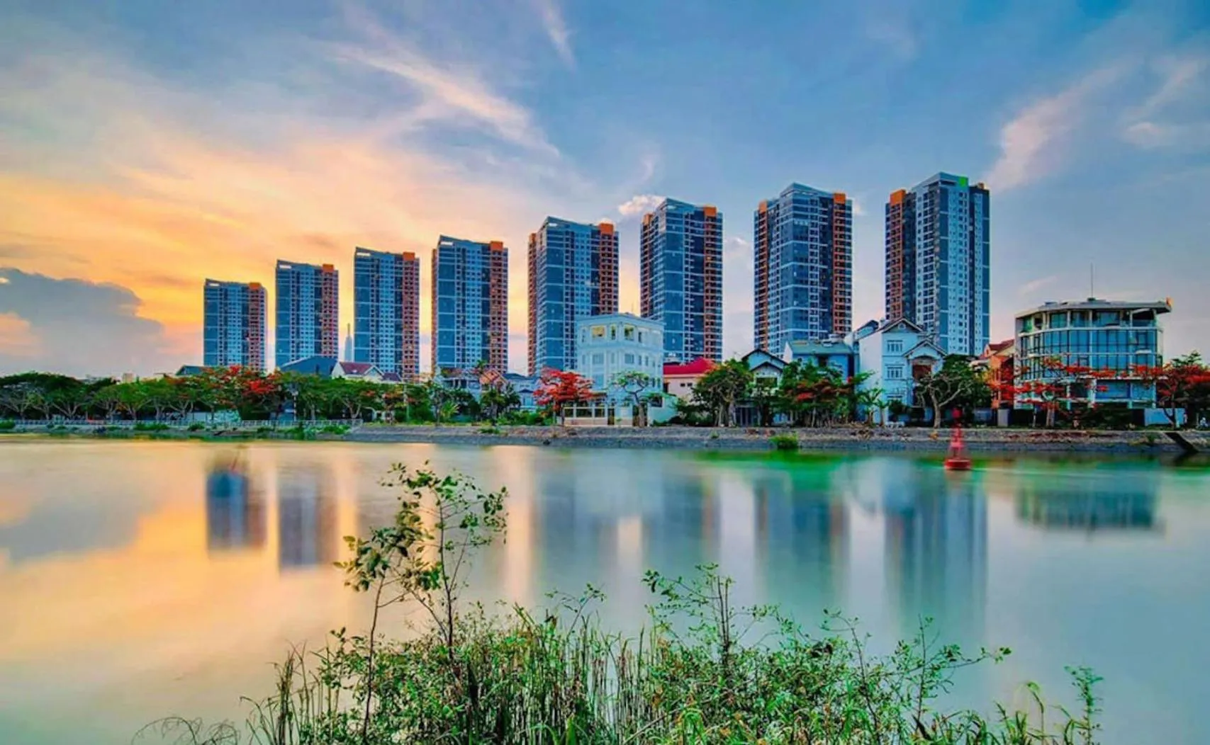 Property building in The Sun Avenue Serviced Apartment