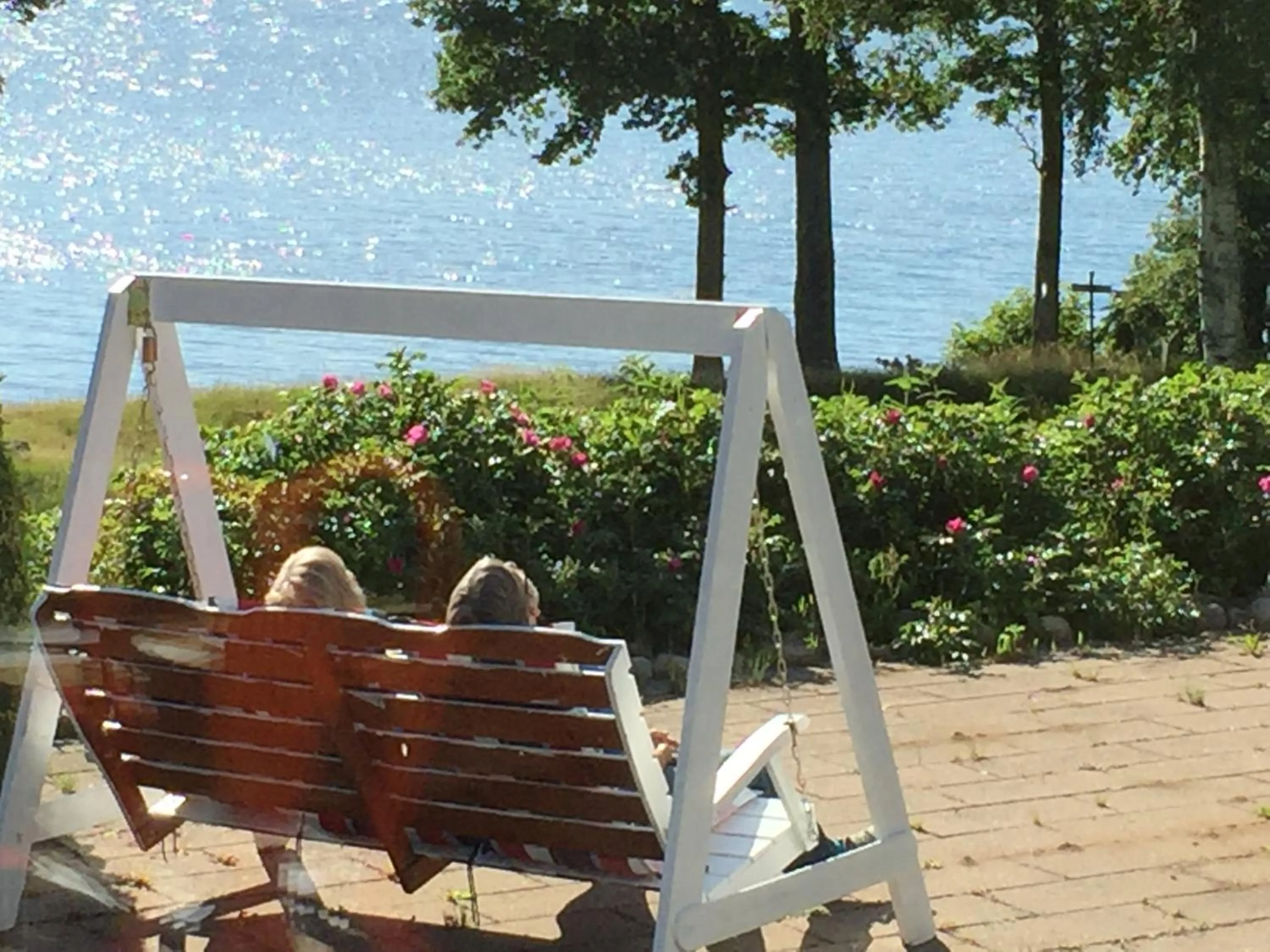 Balcony/Terrace in Bolmsö B&B