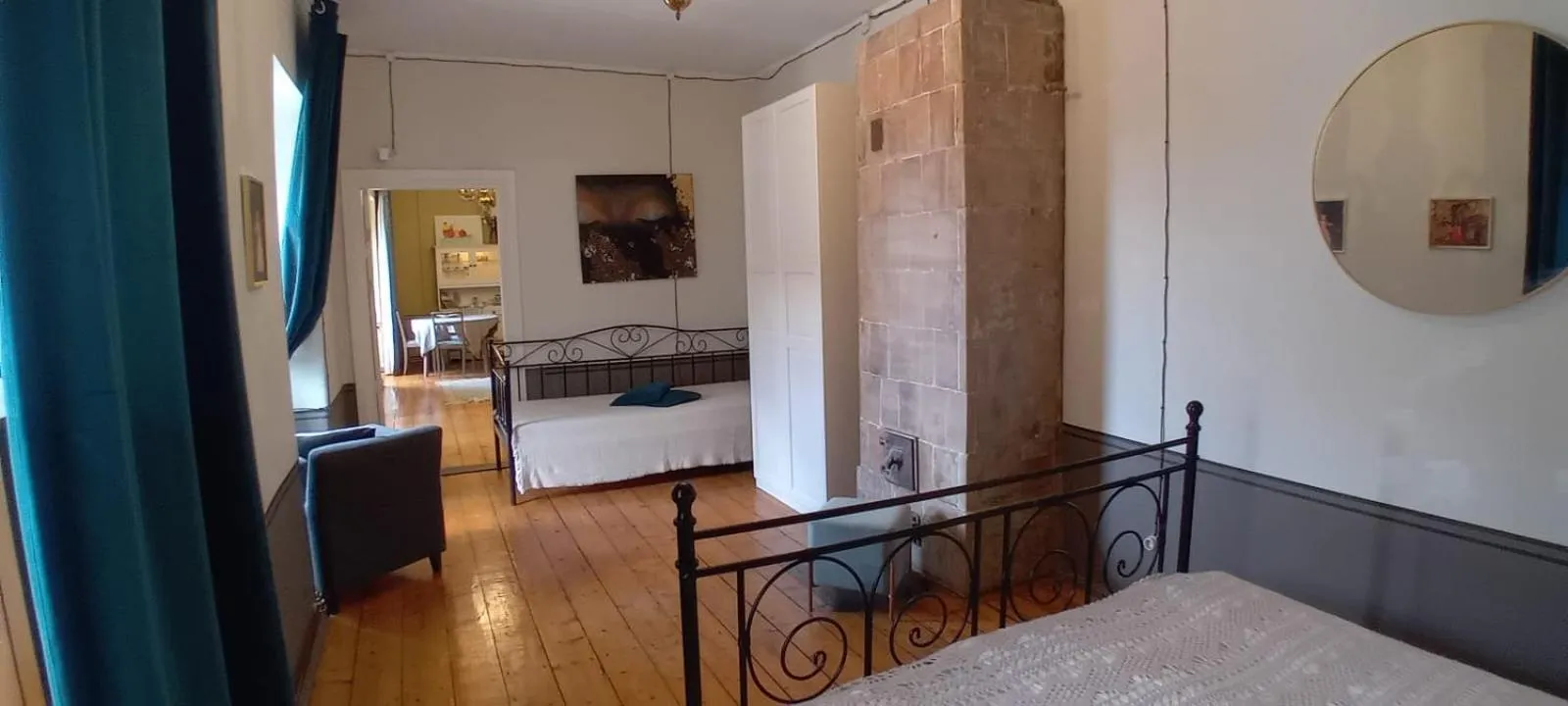 Bed in Roberta Hercberga Apartamenti