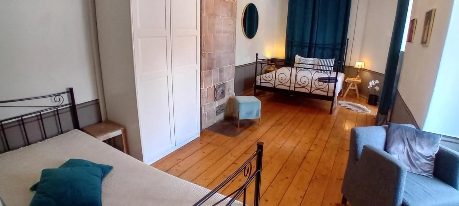 Bed in Roberta Hercberga Apartamenti