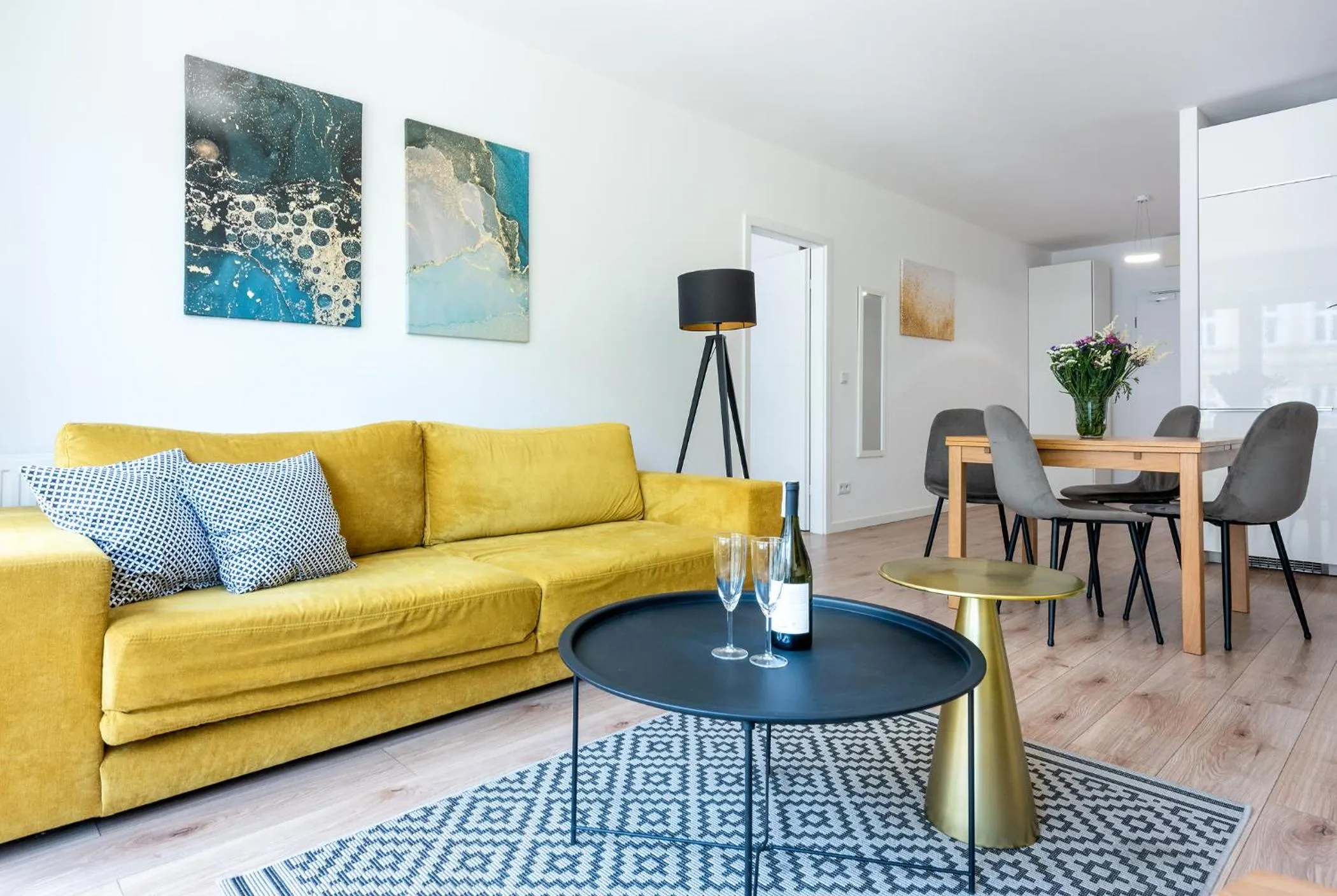 Living room in apartamenty-wroc Kurkowa 14