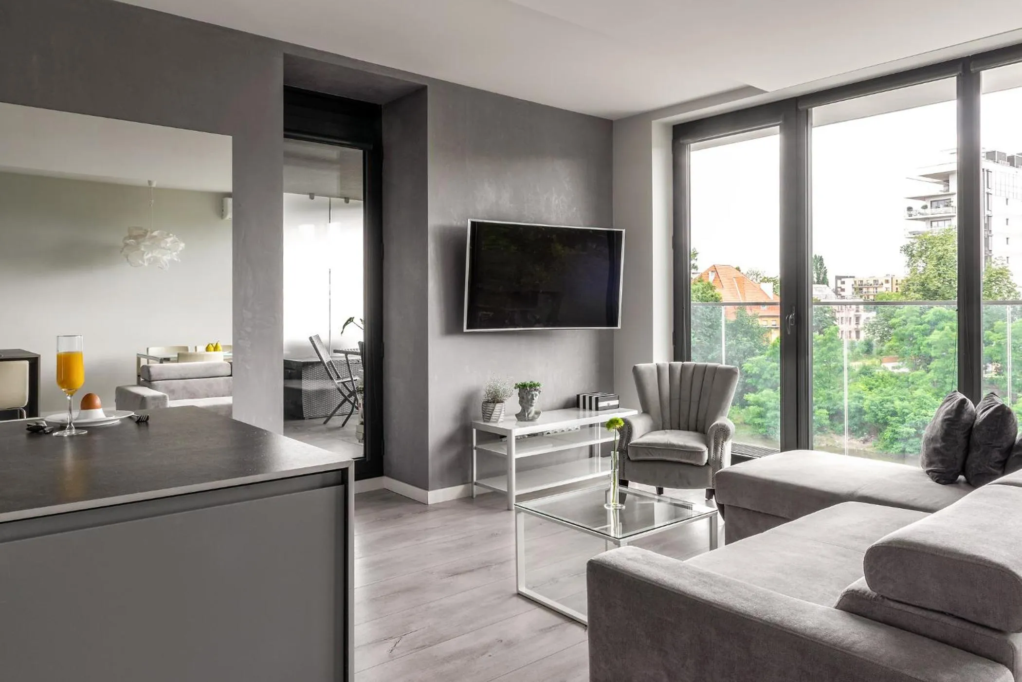 TV and multimedia in apartamenty-wroc Kurkowa 14