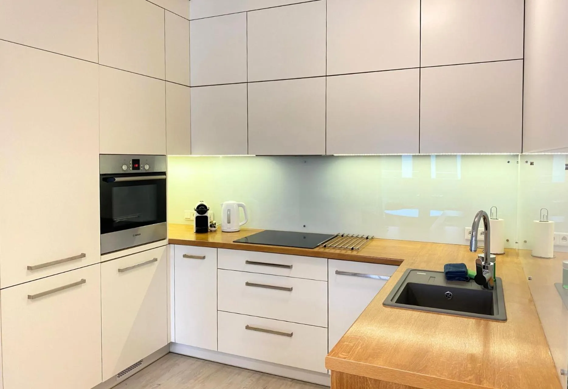 Kitchen or kitchenette in apartamenty-wroc Kurkowa 14