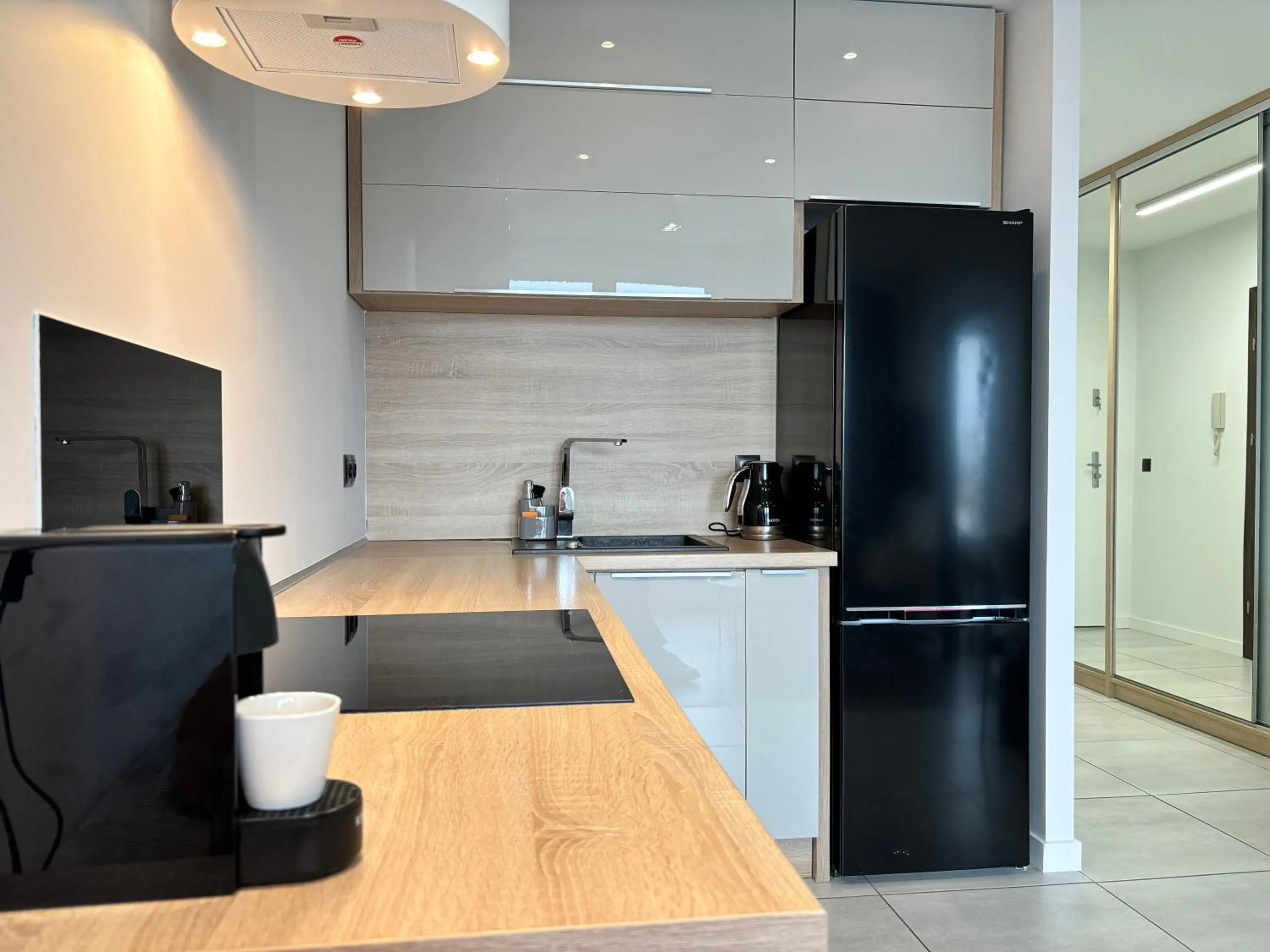 Kitchen or kitchenette in apartamenty-wroc Kurkowa 14