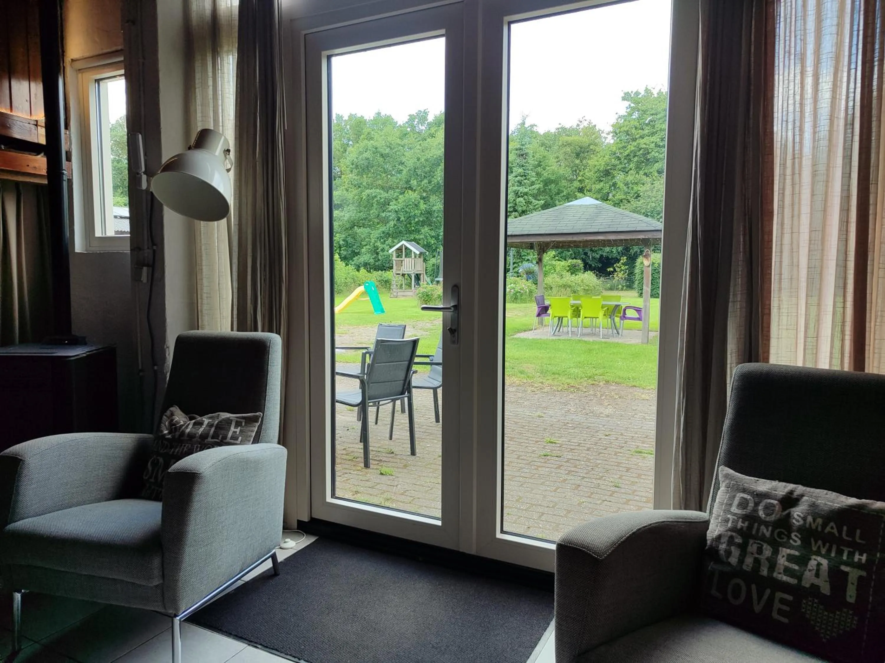 View (from property/room) in B&B Verwoldsehof 'Op de deel'