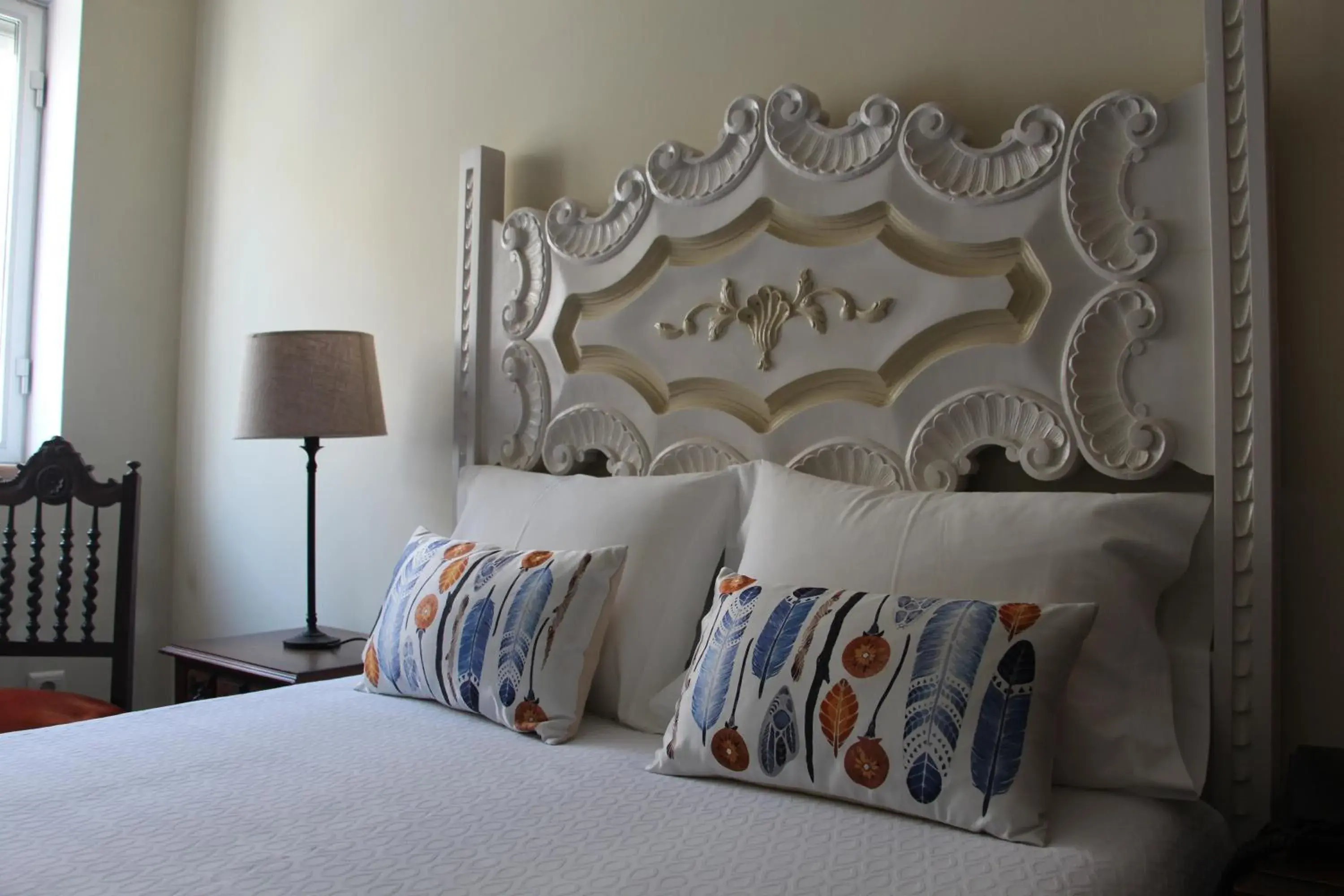 Bed in Hotel Vila Esteves Bed in Hotel Vila Esteves