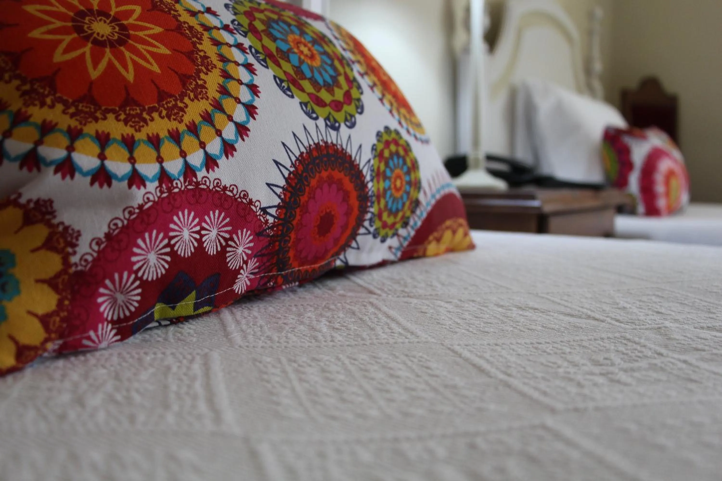 Decorative detail, Bed in Hotel Vila Esteves