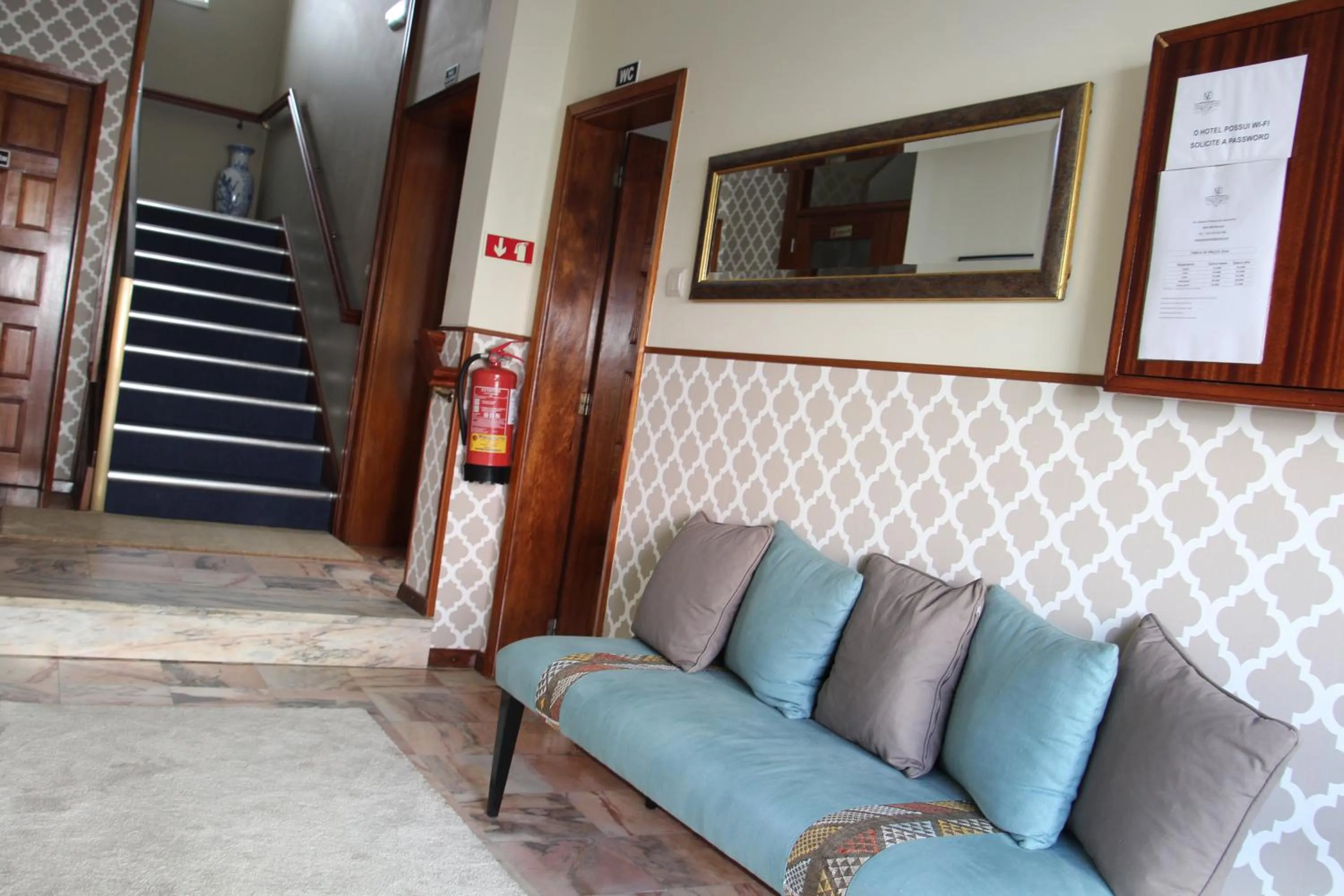 Lobby or reception in Hotel Vila Esteves