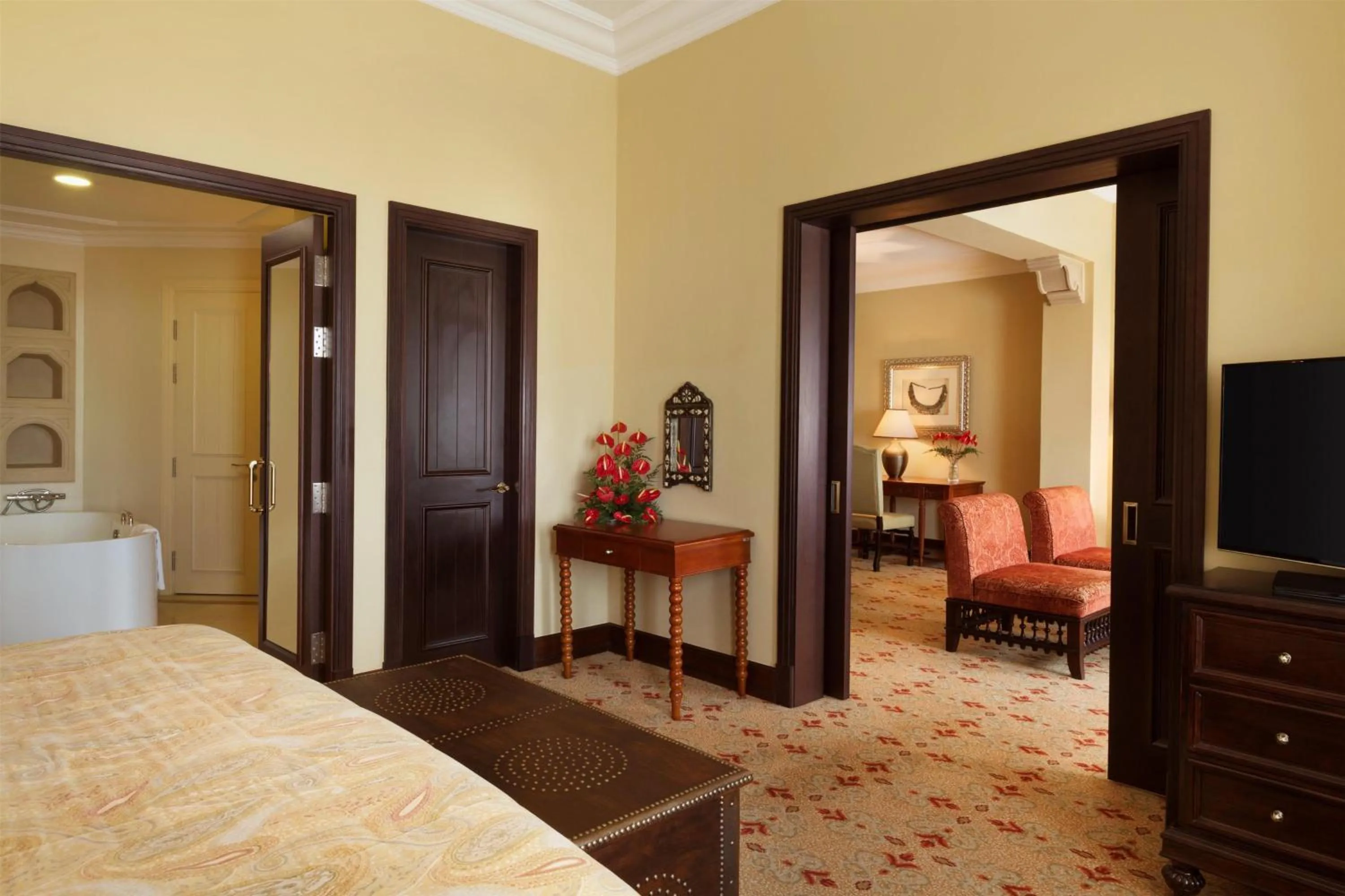 Photo of the whole room, Bed in Djibouti Palace Kempinski