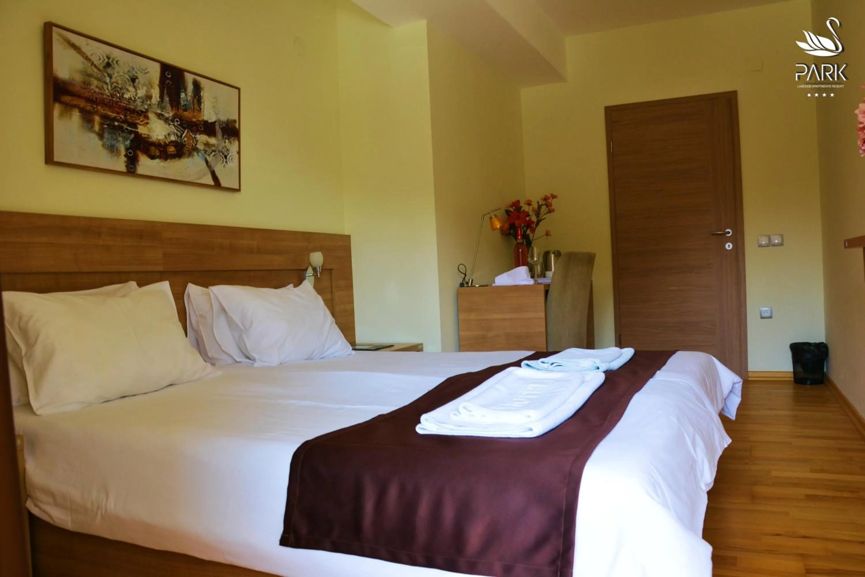 Bed in Park Lakeside Ohrid