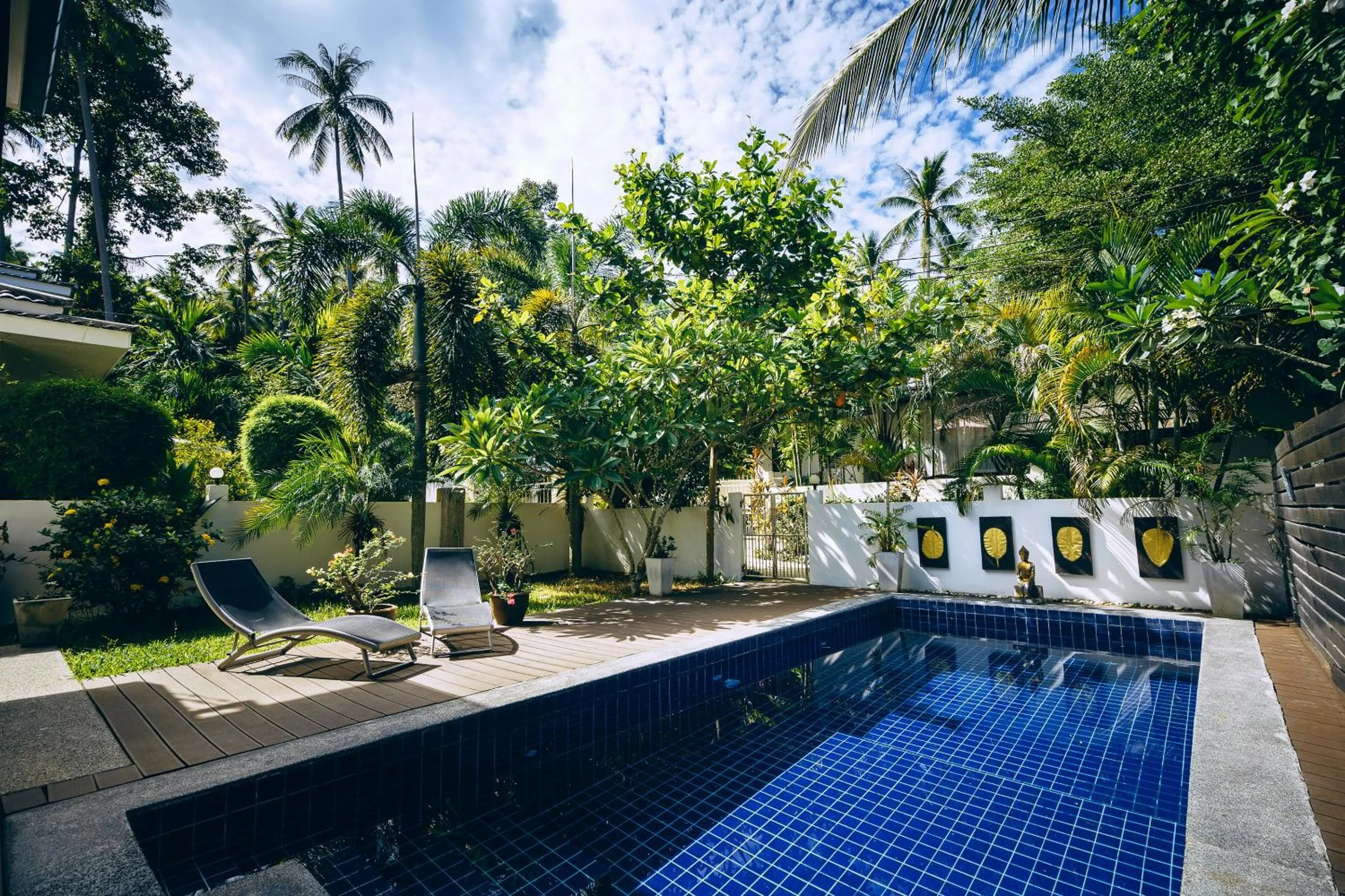 Patio in Villa Whitney