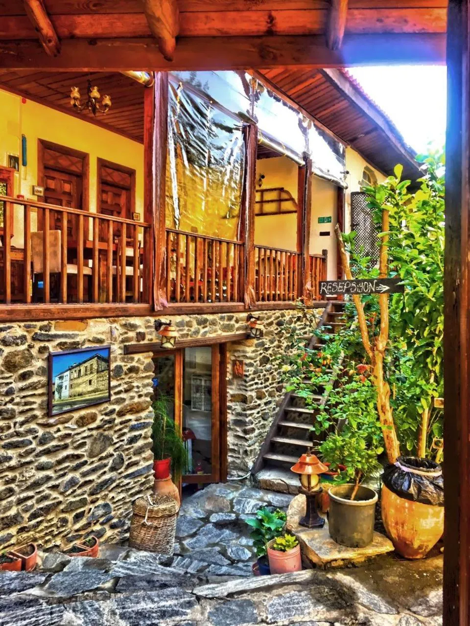 Facade/entrance in Birgi Hotel Saliha Hanim Tas Konak