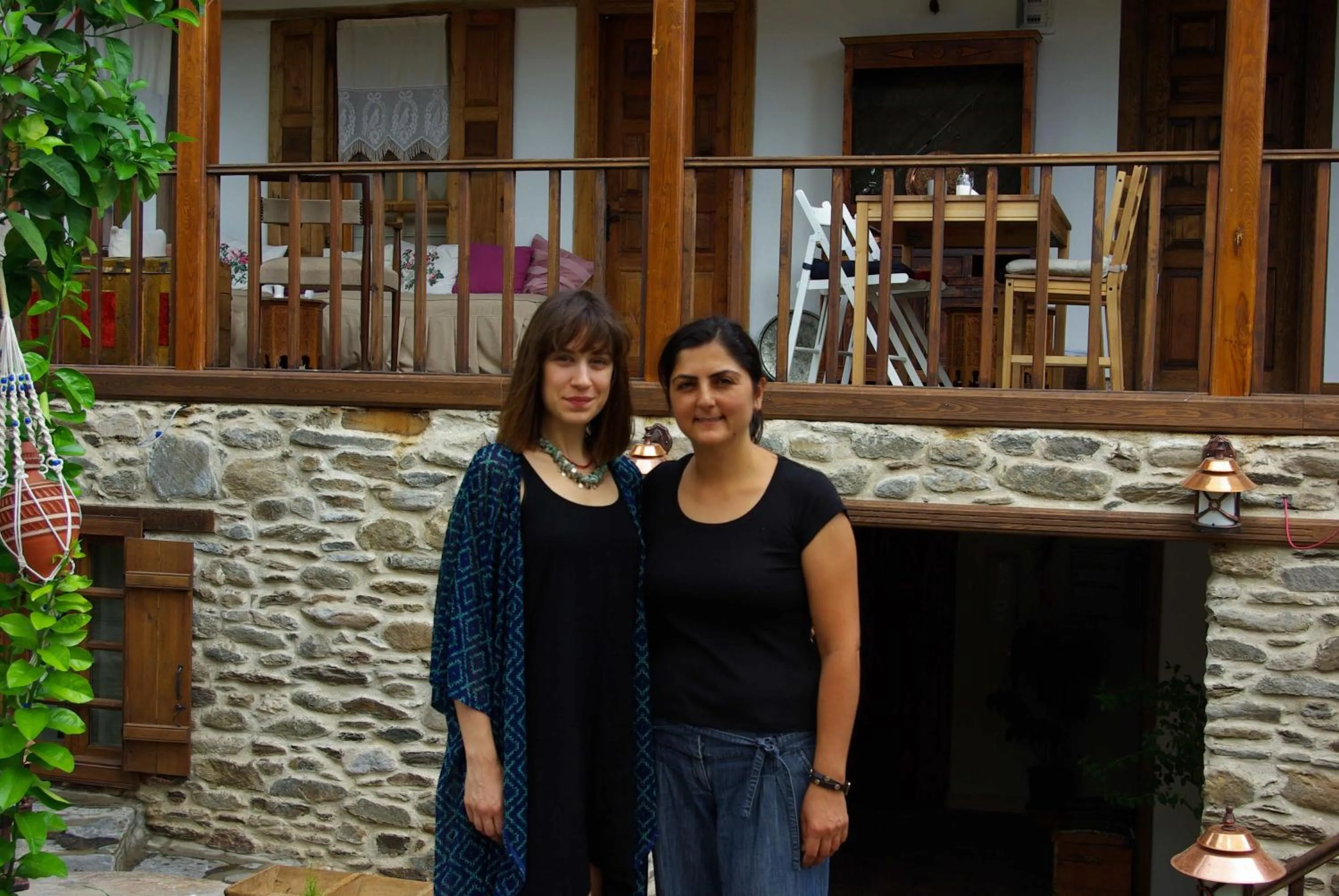 People in Birgi Hotel Saliha Hanim Tas Konak