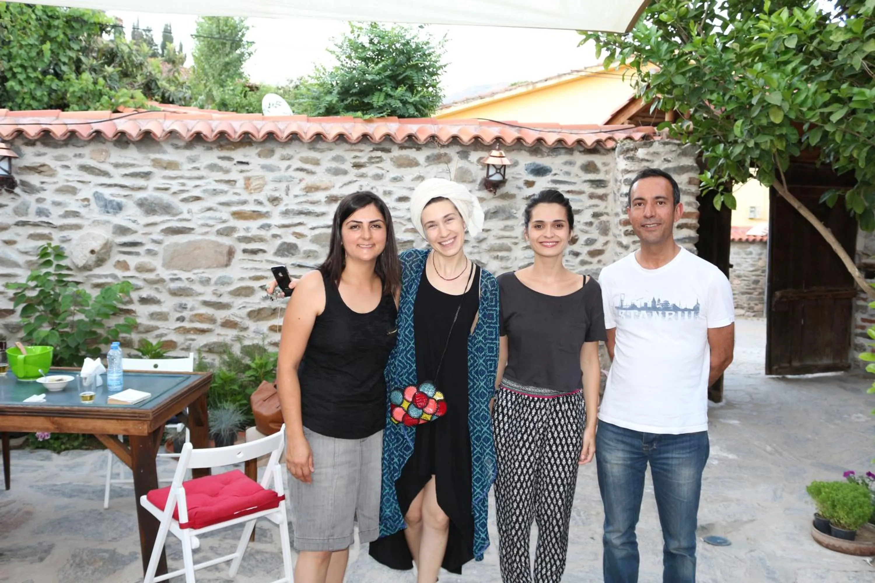 People in Birgi Hotel Saliha Hanim Tas Konak