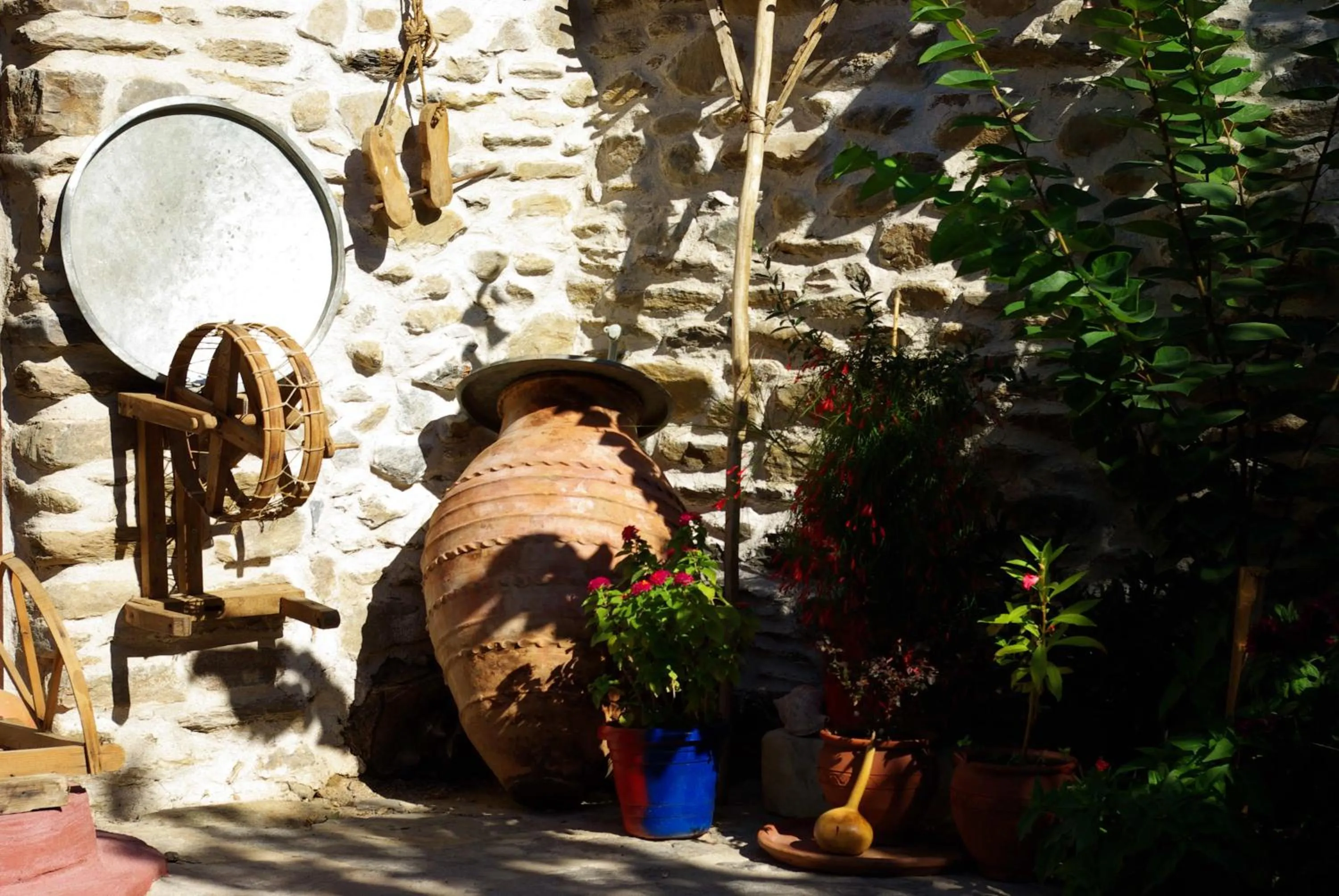 Garden in Birgi Hotel Saliha Hanim Tas Konak