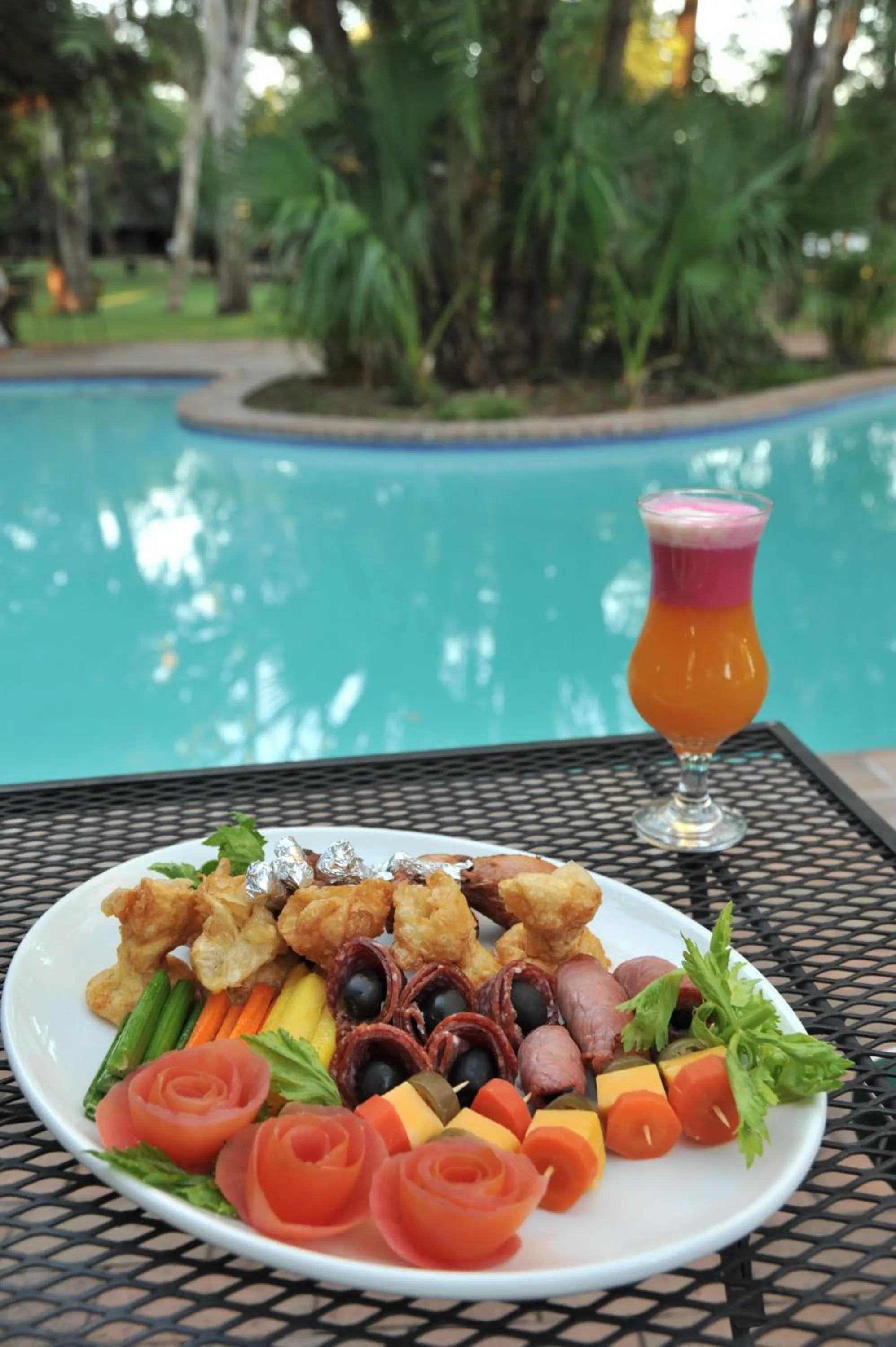 Patio in Cresta Marang Gardens Hotel