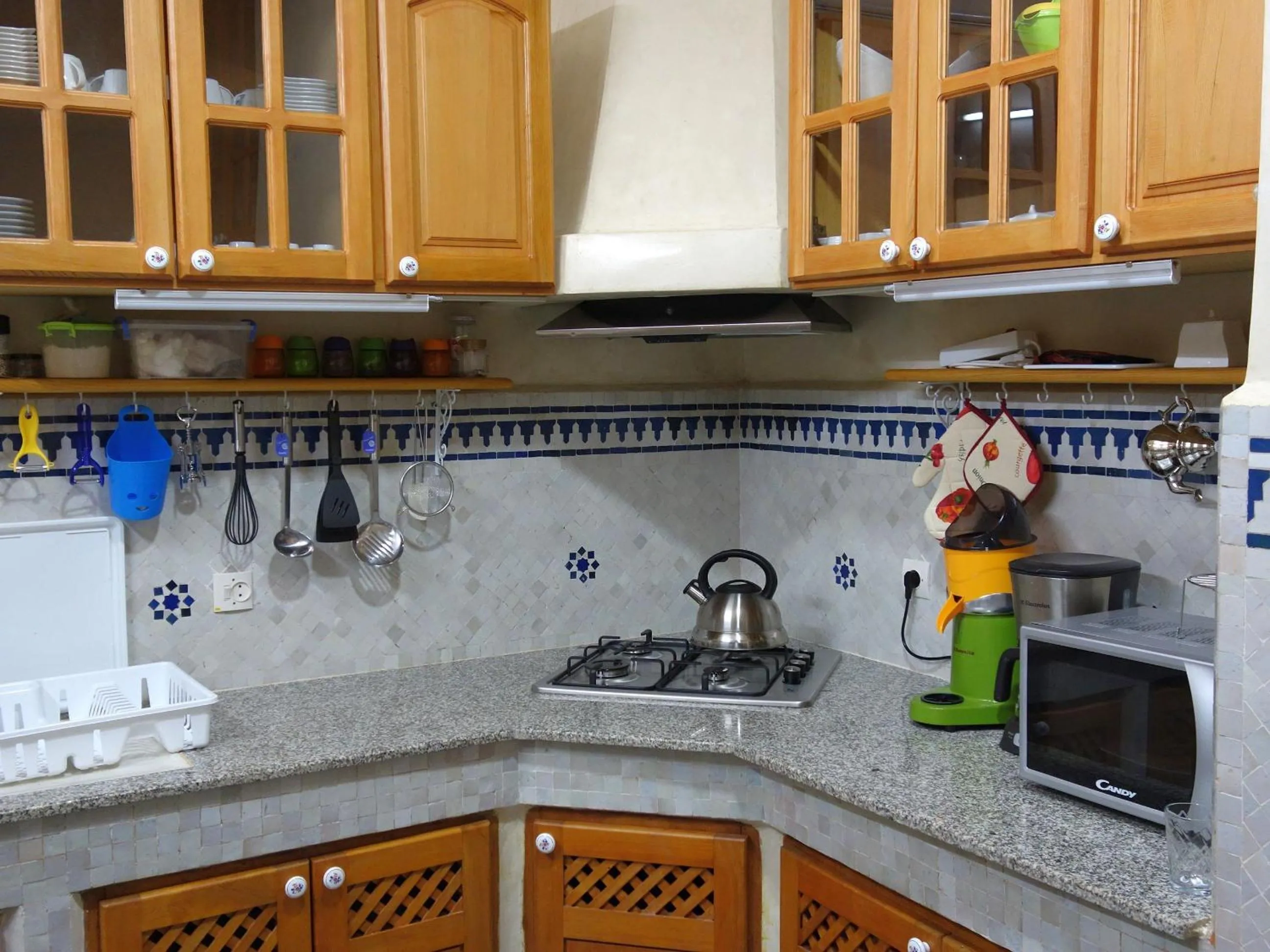 Kitchen or kitchenette in Riad Sabah