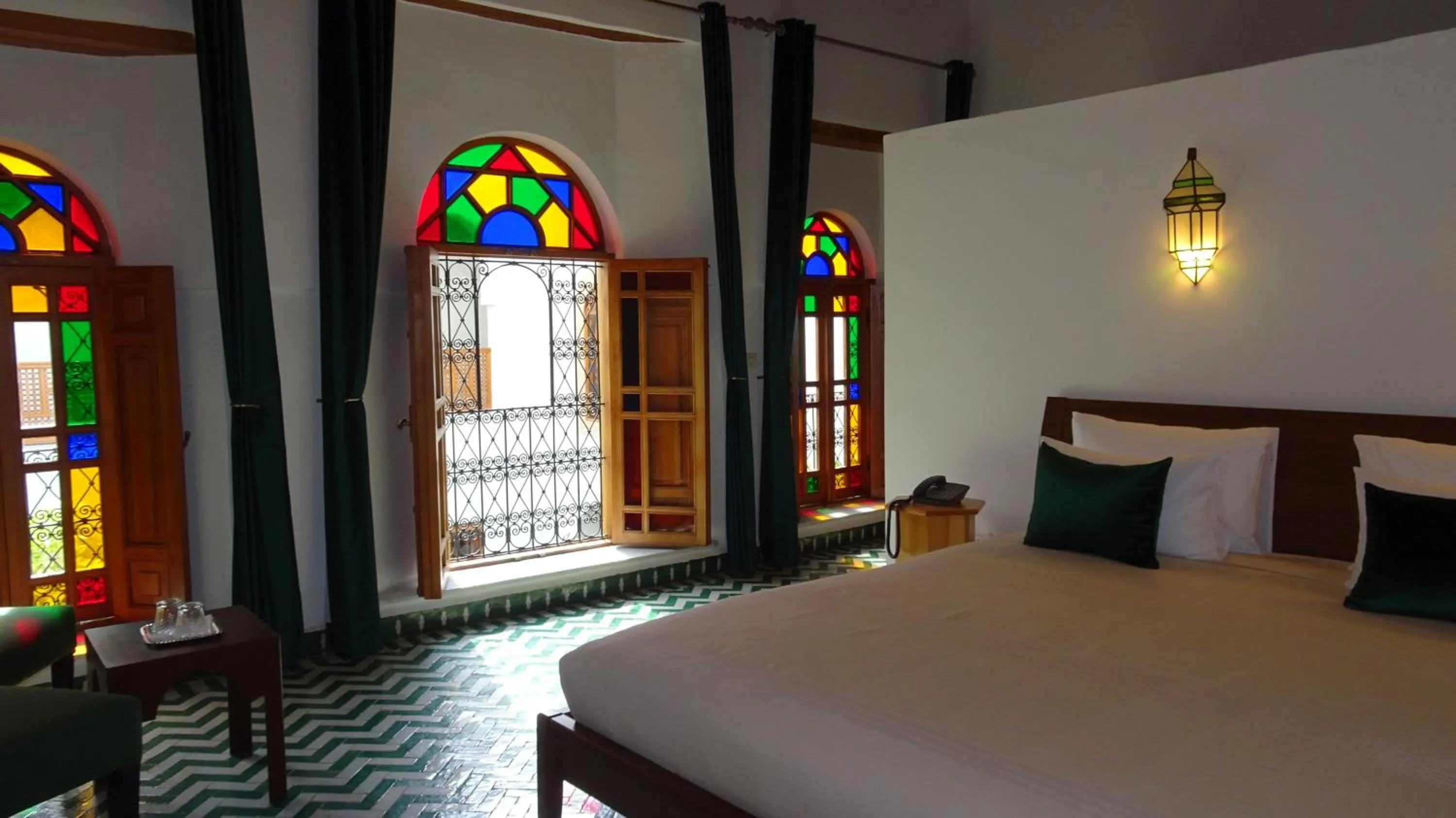 Photo of the whole room, Bed in Riad Sabah