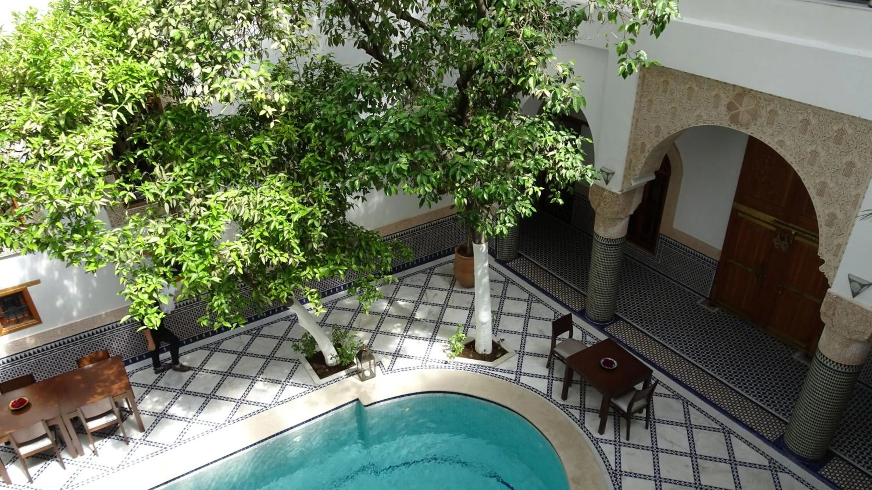 Patio in Riad Sabah