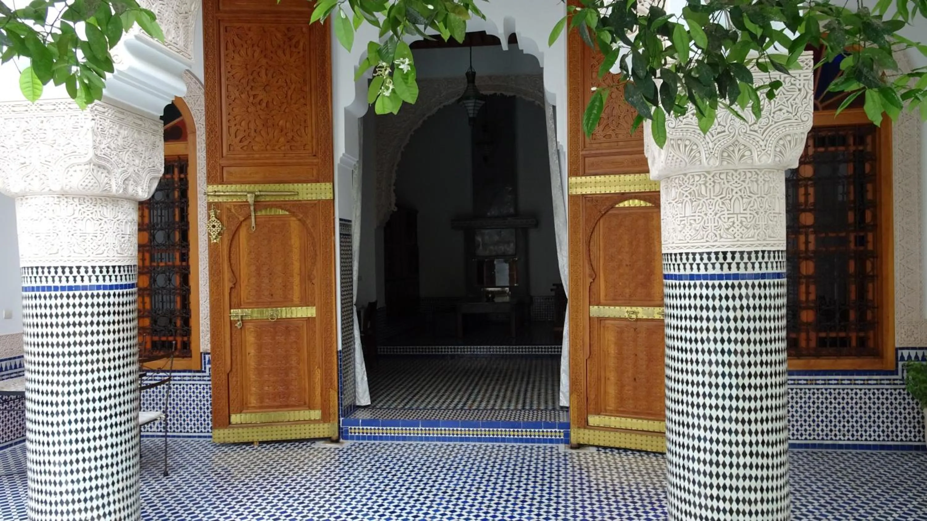 Facade/entrance in Riad Sabah