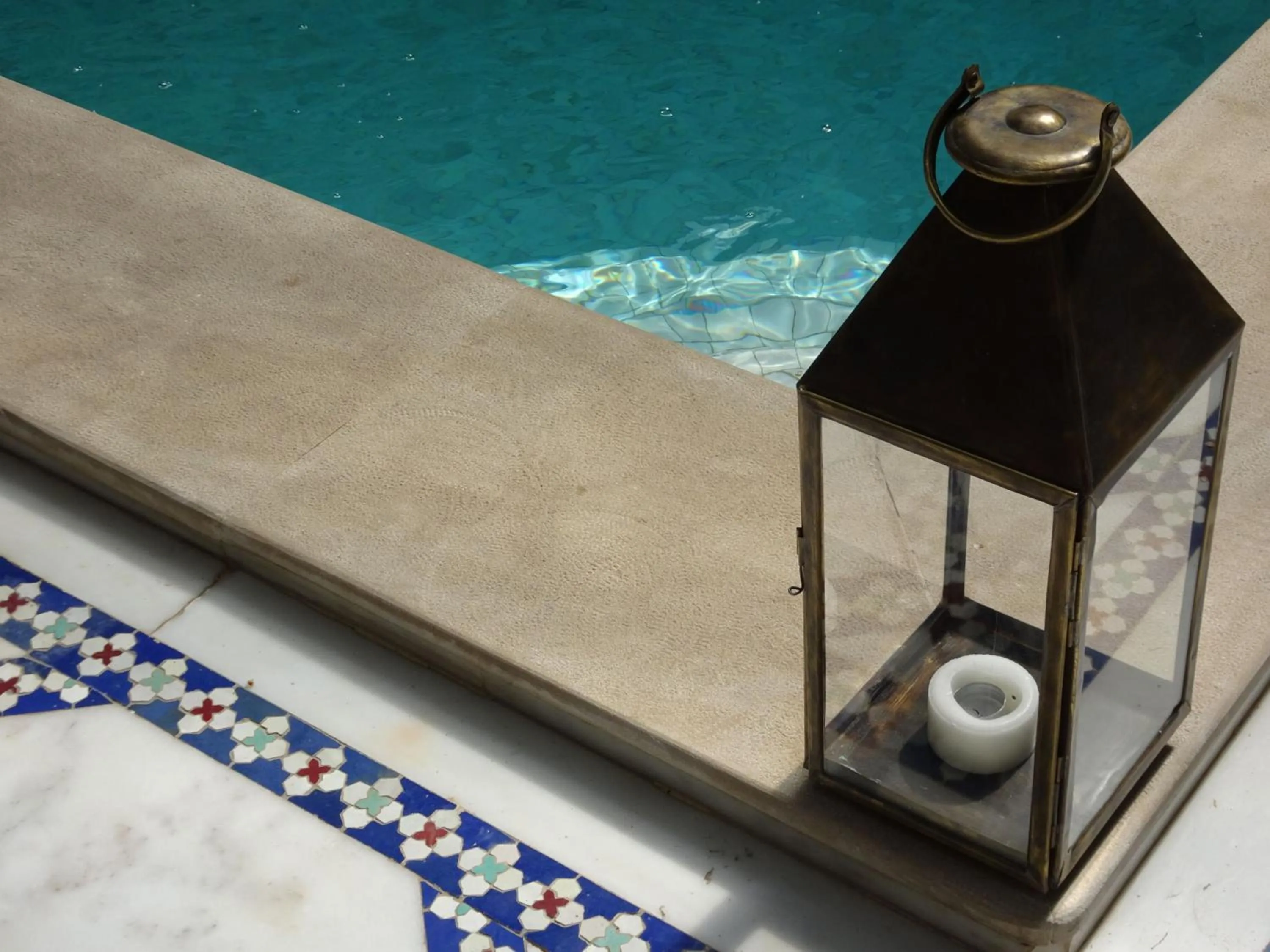 Decorative detail in Riad Sabah