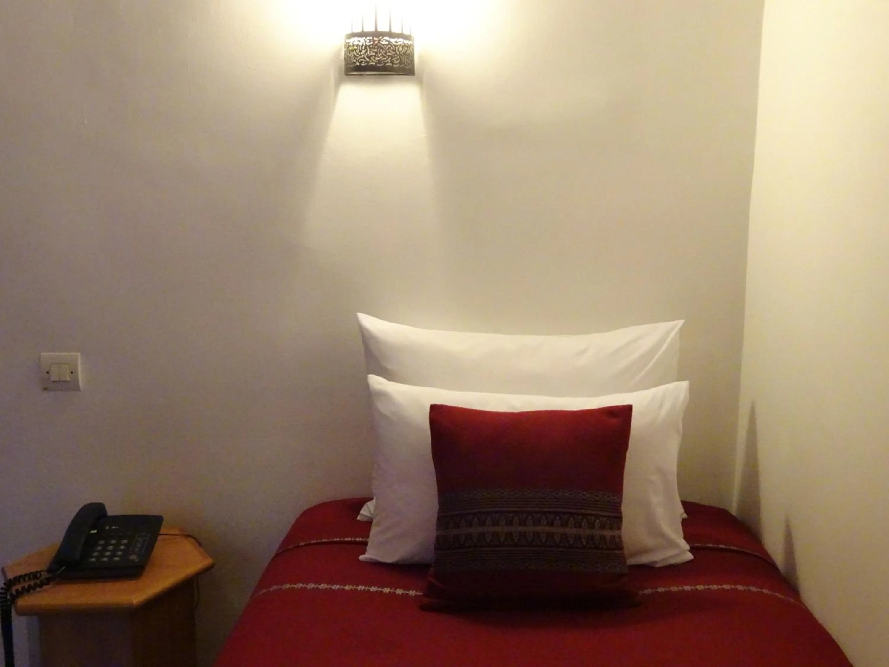 Decorative detail, Bed in Riad Sabah